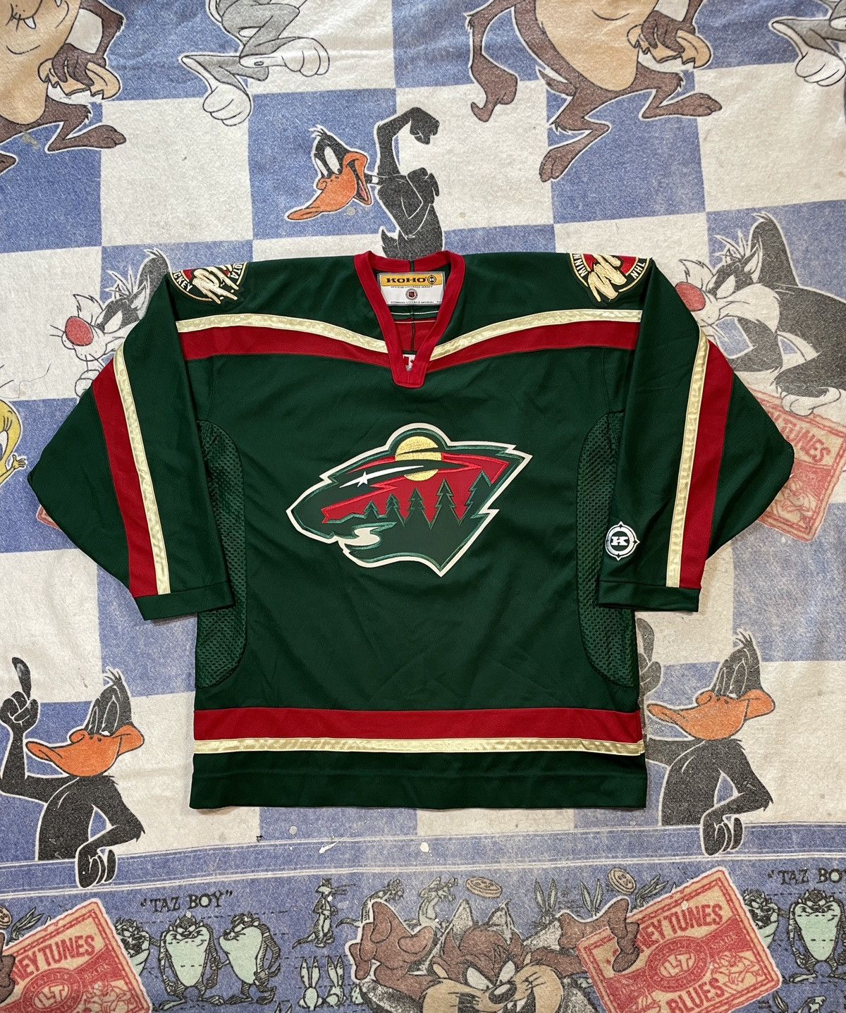 Koho Vintage Minnesota Wild jersey Size US XL / EU 56 / 4 - 1 Thumbnail