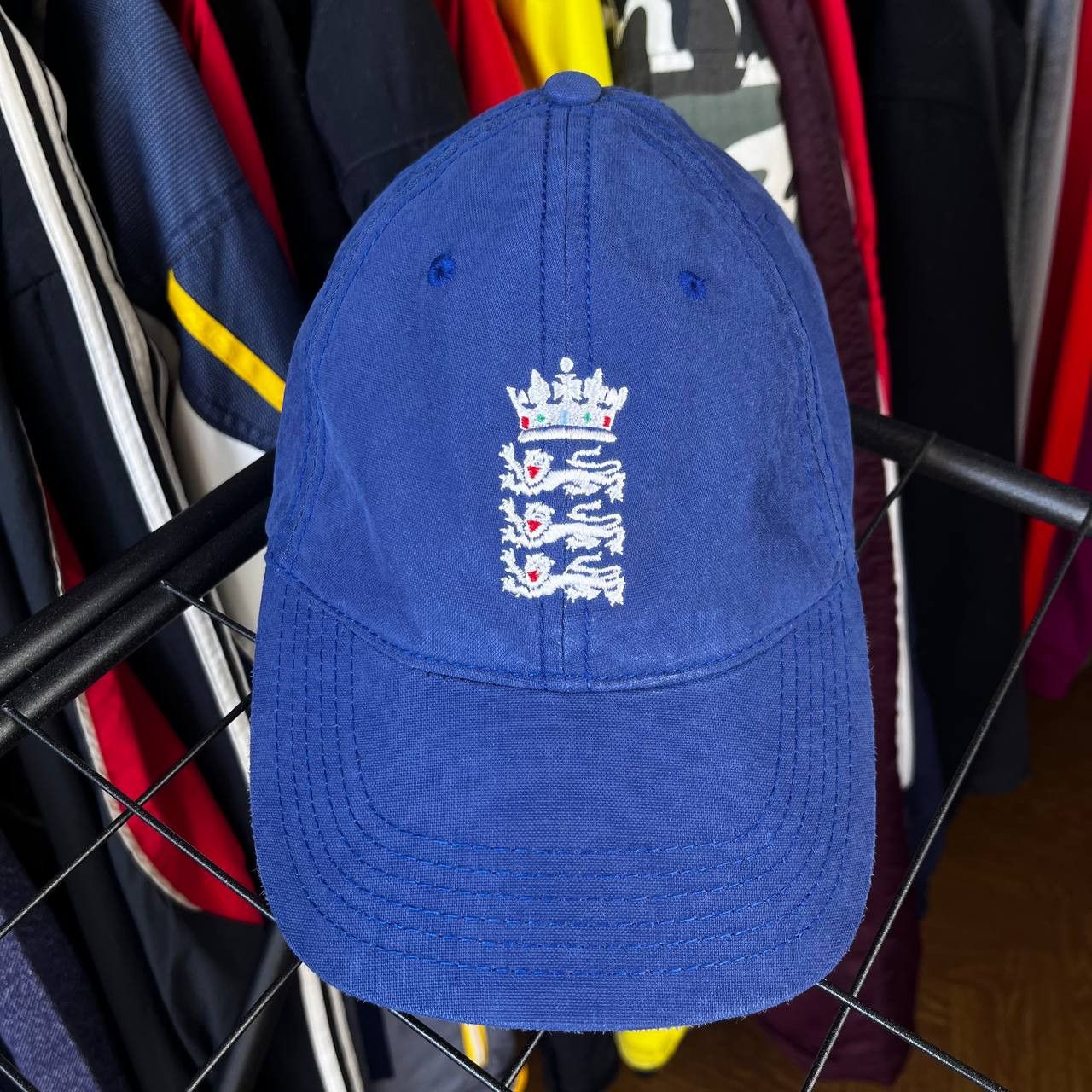 Vintage Admiral England Cricket Team Ashes 2005 Winners Cap x2 Size ONE SIZE - 13 Thumbnail