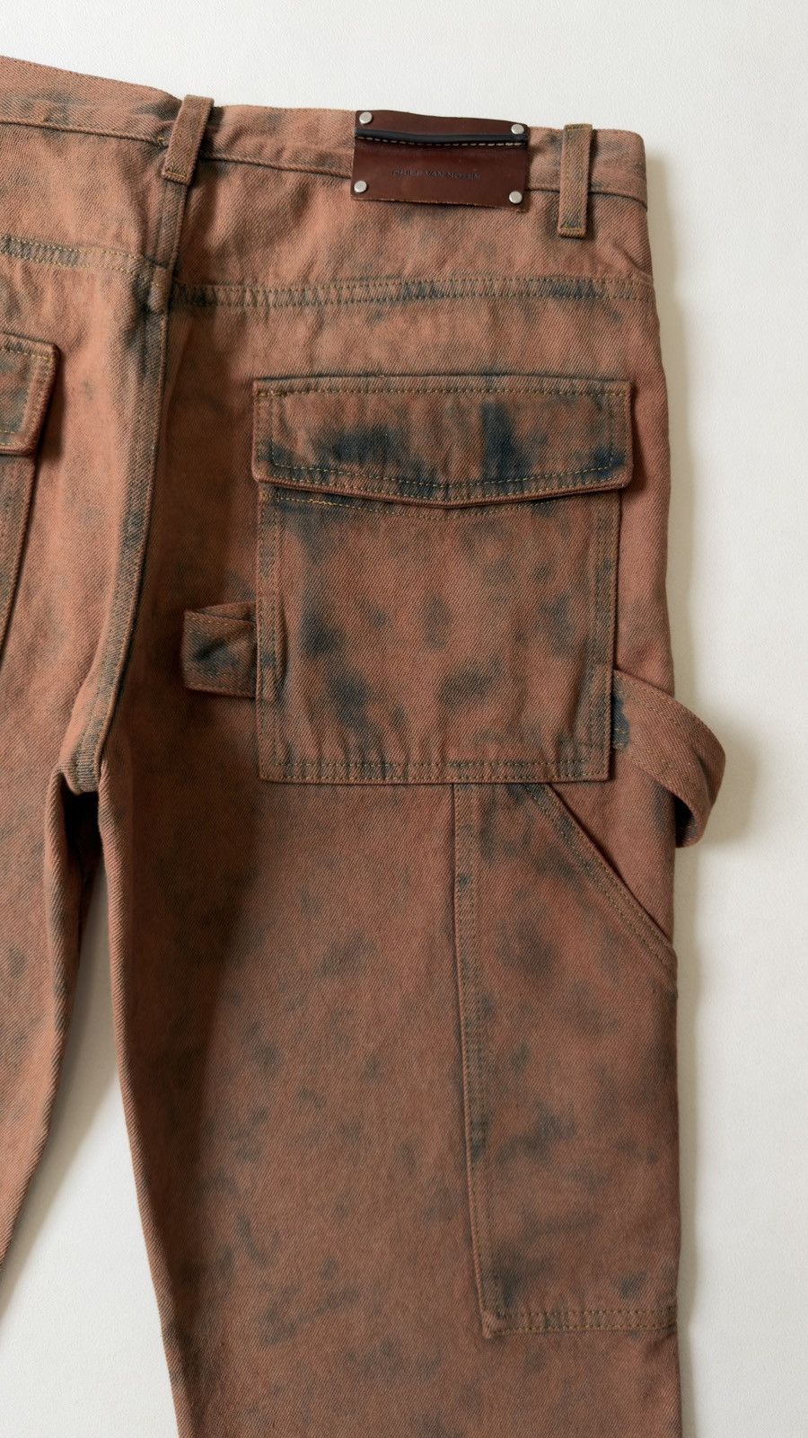 Dries Van Noten ‘Rust Wash’ Pine Utility Pants Size US 32 / EU 48 - 13 Thumbnail