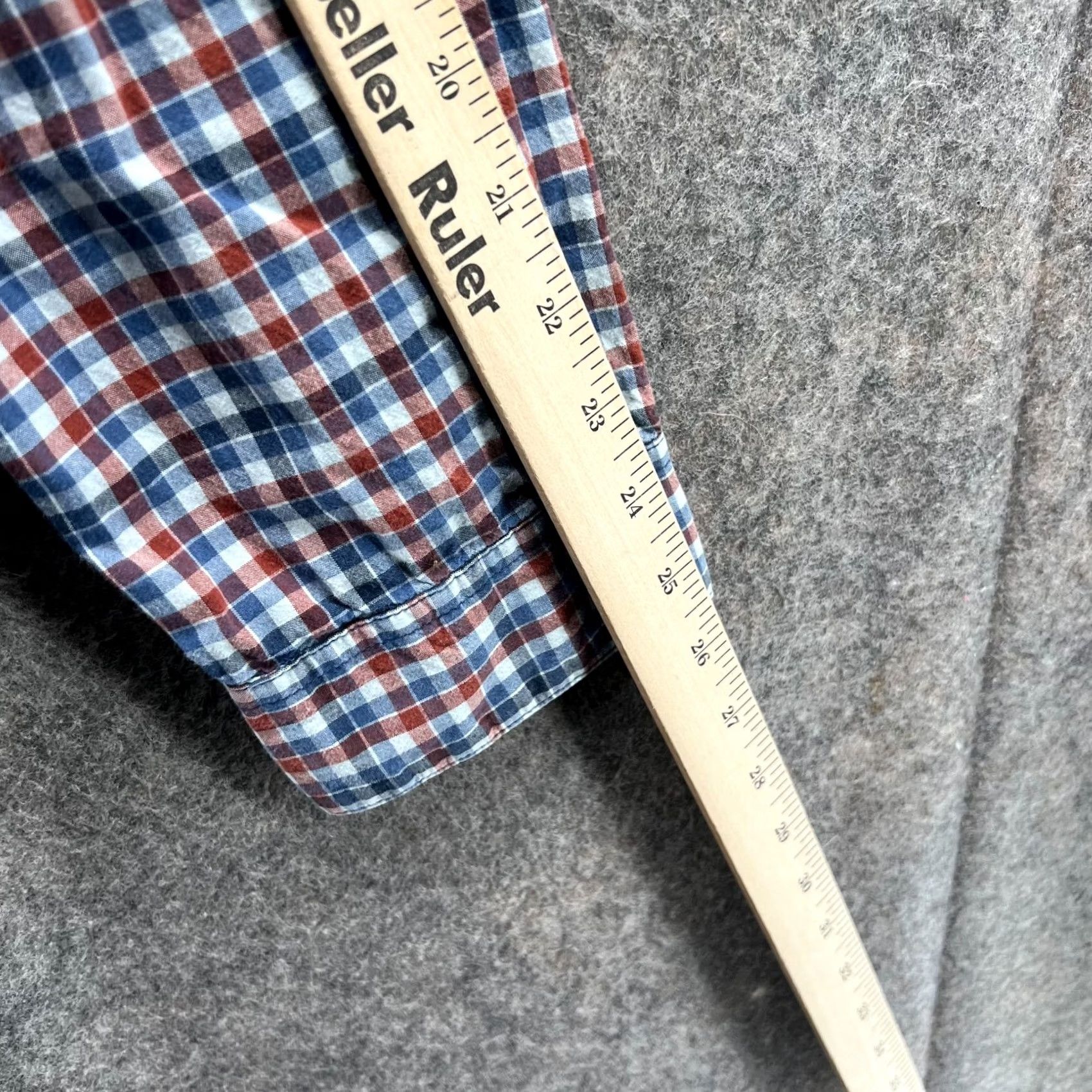 Vintage VINTAGE Columbia Shirt Men Large Adult Red Blue Casual Button Down Dress Check Vintage Size US L / EU 52-54 / 3 - 2 Thumbnail
