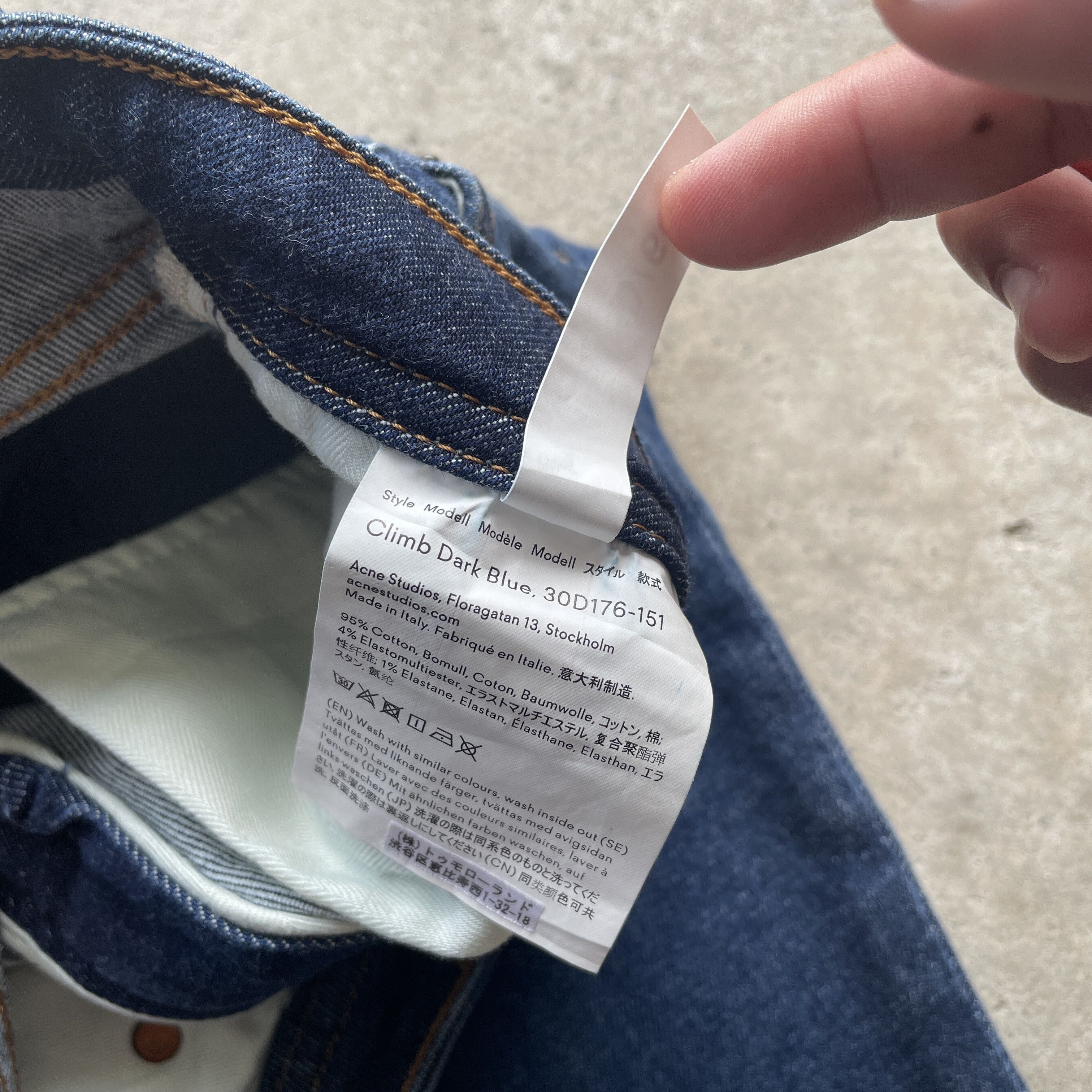 Acne Studios W25 ACNE STUDIOS SKINNY JEANS WOMEN DENIM PANTS Size 25" / US 0 / IT 36 - 8 Thumbnail