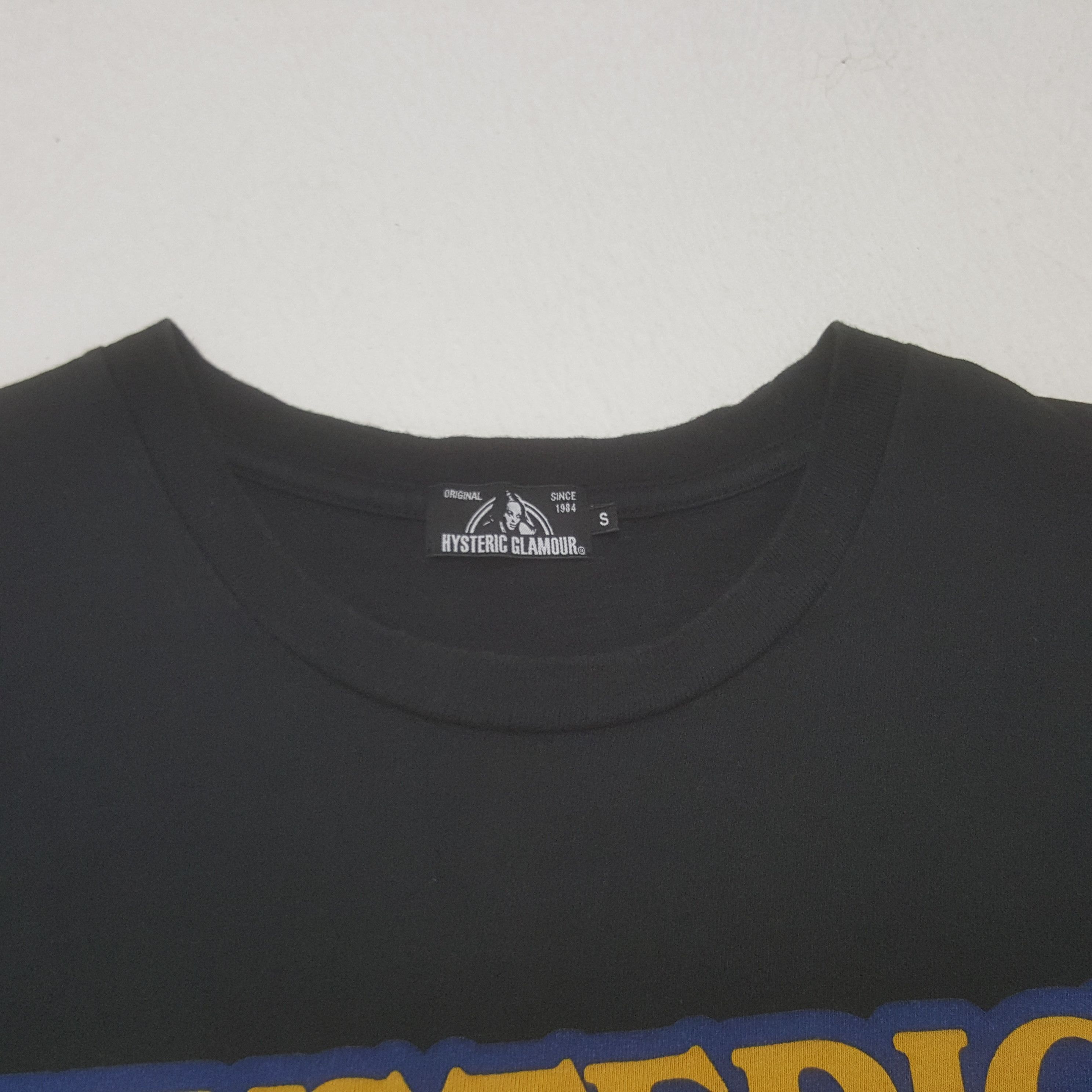 Hysteric Glamour × Japanese Brand × Vintage Vintage Hysteric Glamour Shocker T-shirt Size US S / EU 44-46 / 1 - 4 Thumbnail