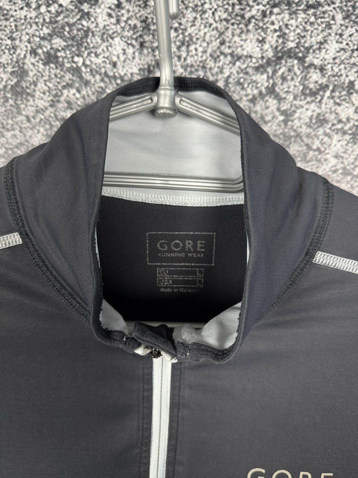 GOREWEAR Men’s Gore Running Wear 1/4 Zip Pullover Run Bike Size L Size US L / EU 52-54 / 3 - 7 Thumbnail
