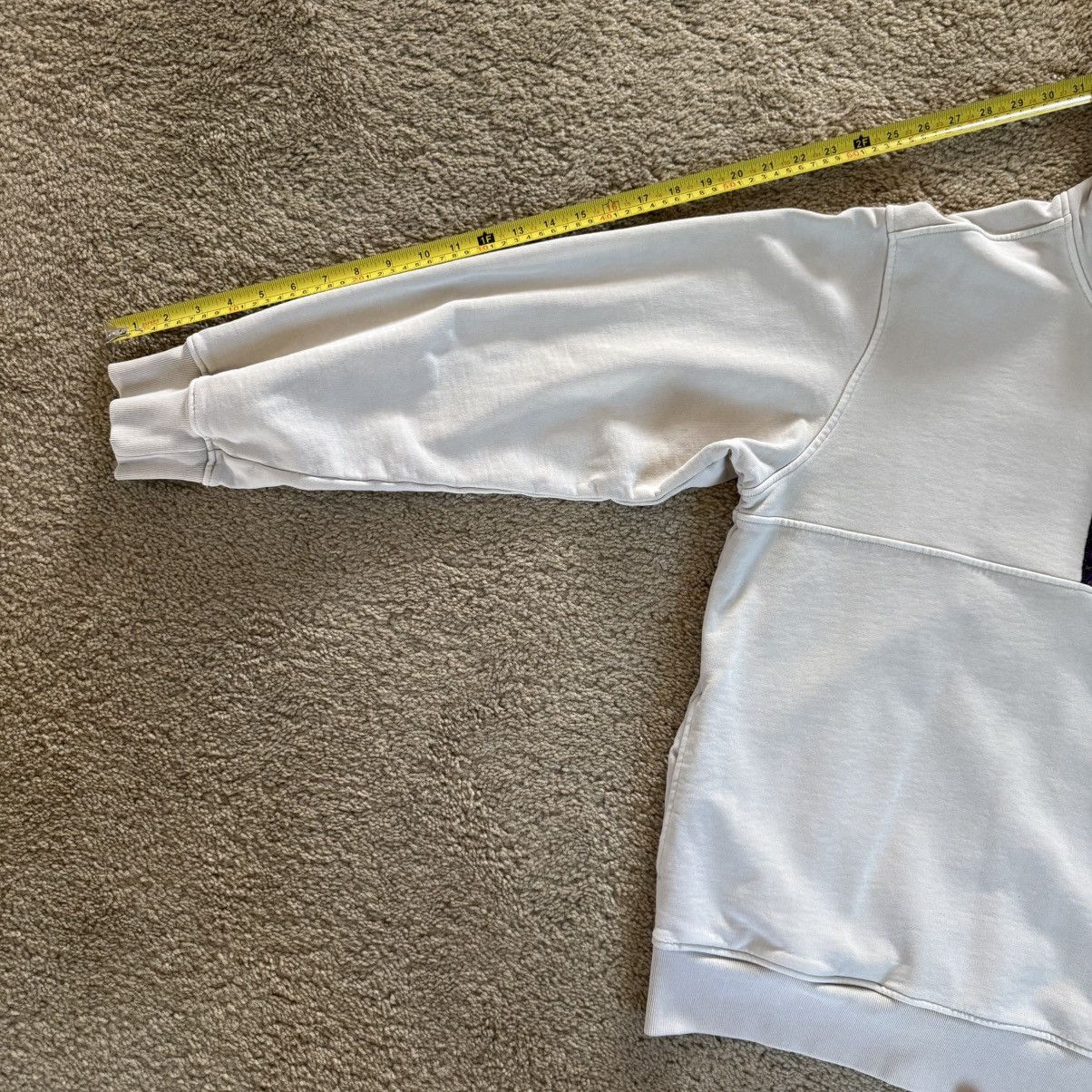 Supreme Supreme Overdyed Natural Half Zip Sweater 23x26 Size US L / EU 52-54 / 3 - 8 Thumbnail