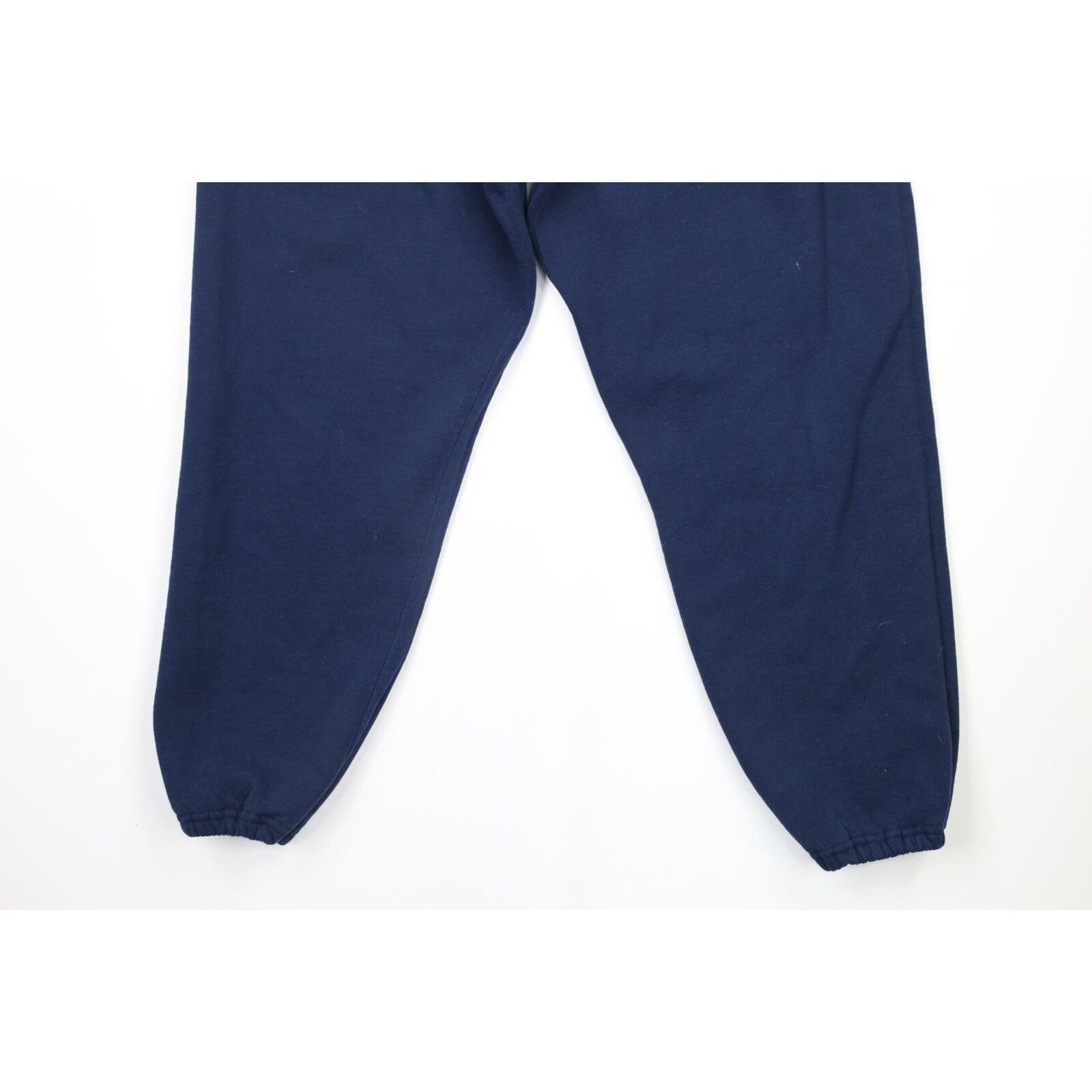 Vintage Vintage 90s Streetwear Blank Cuffed Sweatpants Joggers Size US 32 / EU 48 - 4 Thumbnail