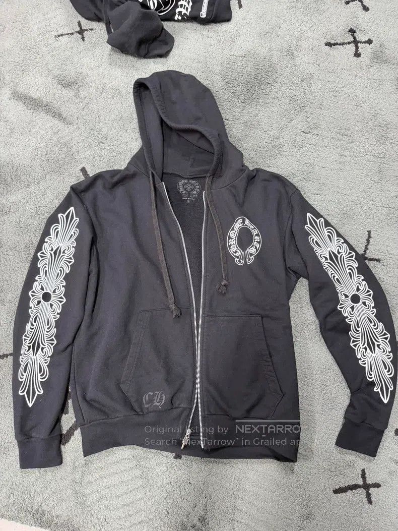Chrome Hearts CHROME HEARTS Size S Horseshoe zipper hoodie Size US S / EU 44-46 / 1 - 1 Thumbnail