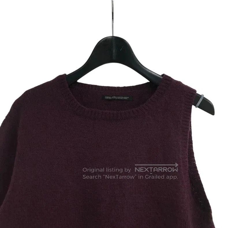 Yohji Yamamoto Yohji Yamamoto Asymmetric Knit Sweater. Size US XS / EU 42 / 0 - 3 Thumbnail