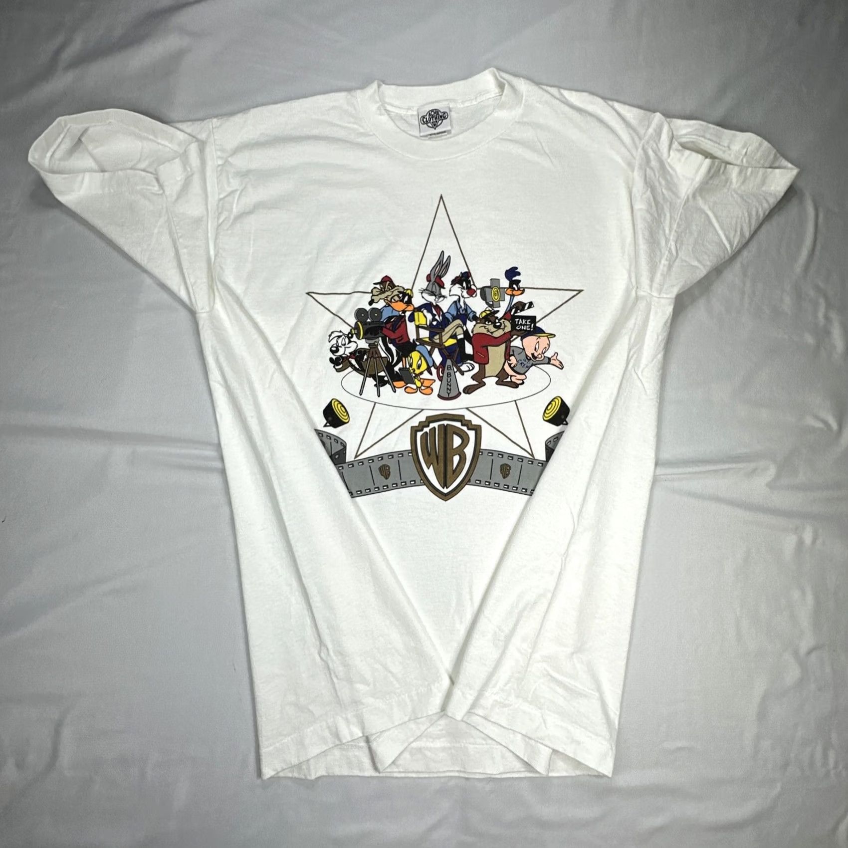 Acme Clothing Vintage XL Looney Tunes T-Shirt Graphic Bugs Bunny Taz Tweety 90s ACME BRAND Single Stitch Shirt Size US XL / EU 56 / 4 - 6 Thumbnail