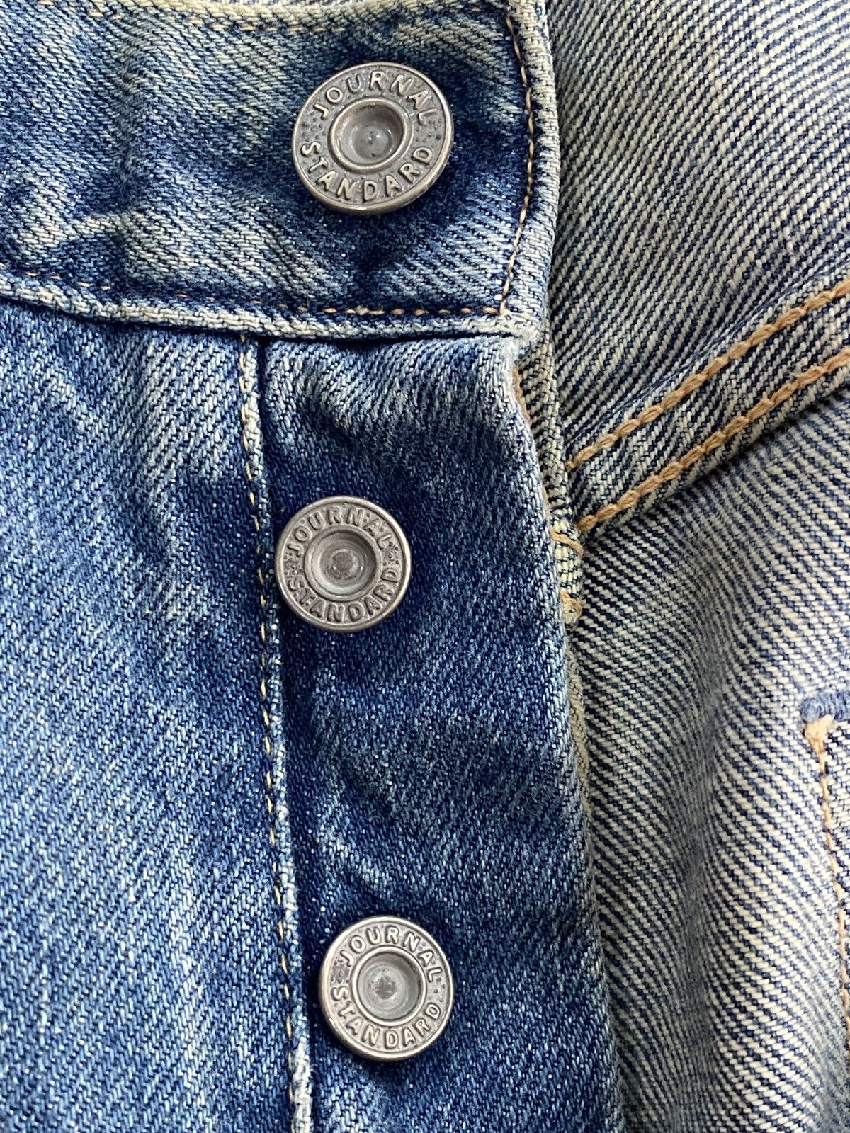 Journal Standard Journal Standard Indigo Distressed Jeans Size US 31 - 7 Thumbnail