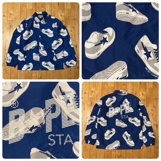 Bape RANDOM BAPE STA Coach Jacket a bathing ape star Size US XL / EU 56 / 4 - 1 Thumbnail