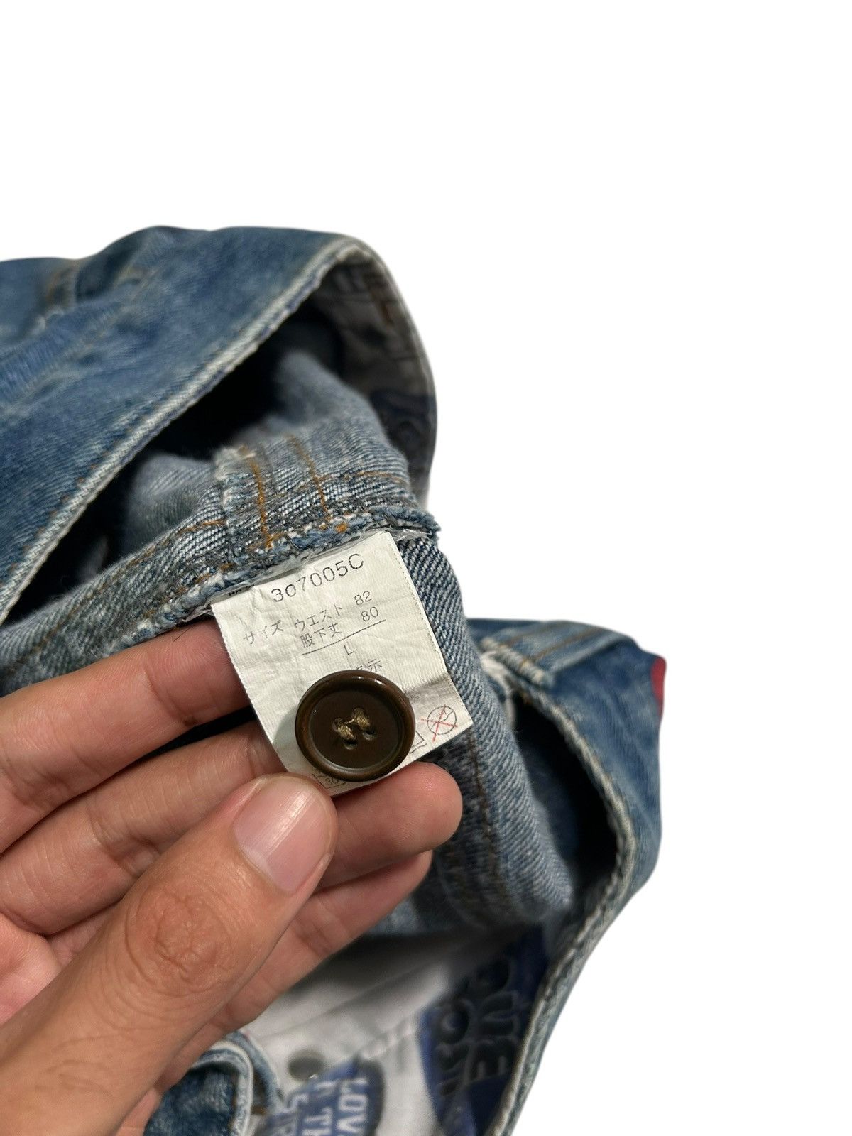 Japanese Brand × Kapital × Vintage SURF AND LOVE Vintage Design Denim Jeans Size US 32 / EU 48 - 13 Thumbnail