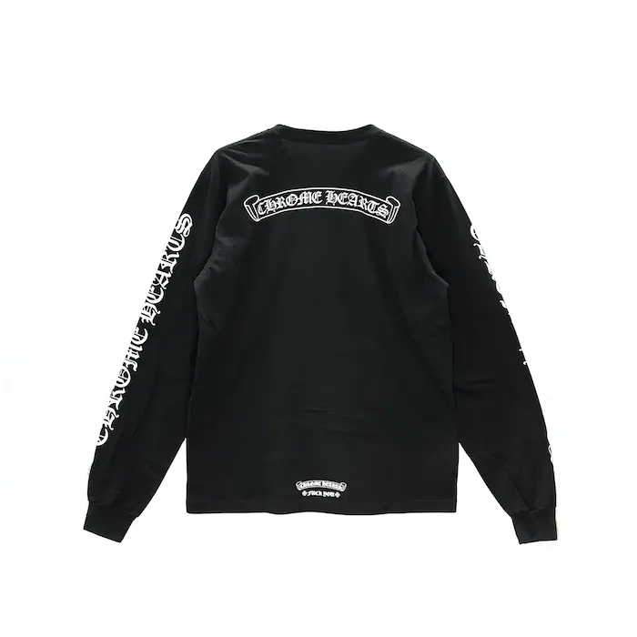 Chrome Hearts Chrome Hearts Scroll Script Logo Tee Size US L / EU 52-54 / 3 - 2 Thumbnail