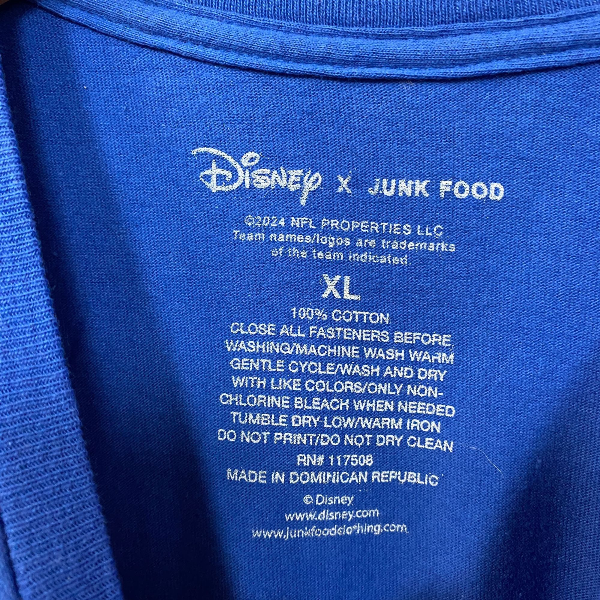 Junk Food Disney x Junk Food NFL New York Giants Mickey Mouse Kick Bac Size US XL / EU 56 / 4 - 4 Thumbnail