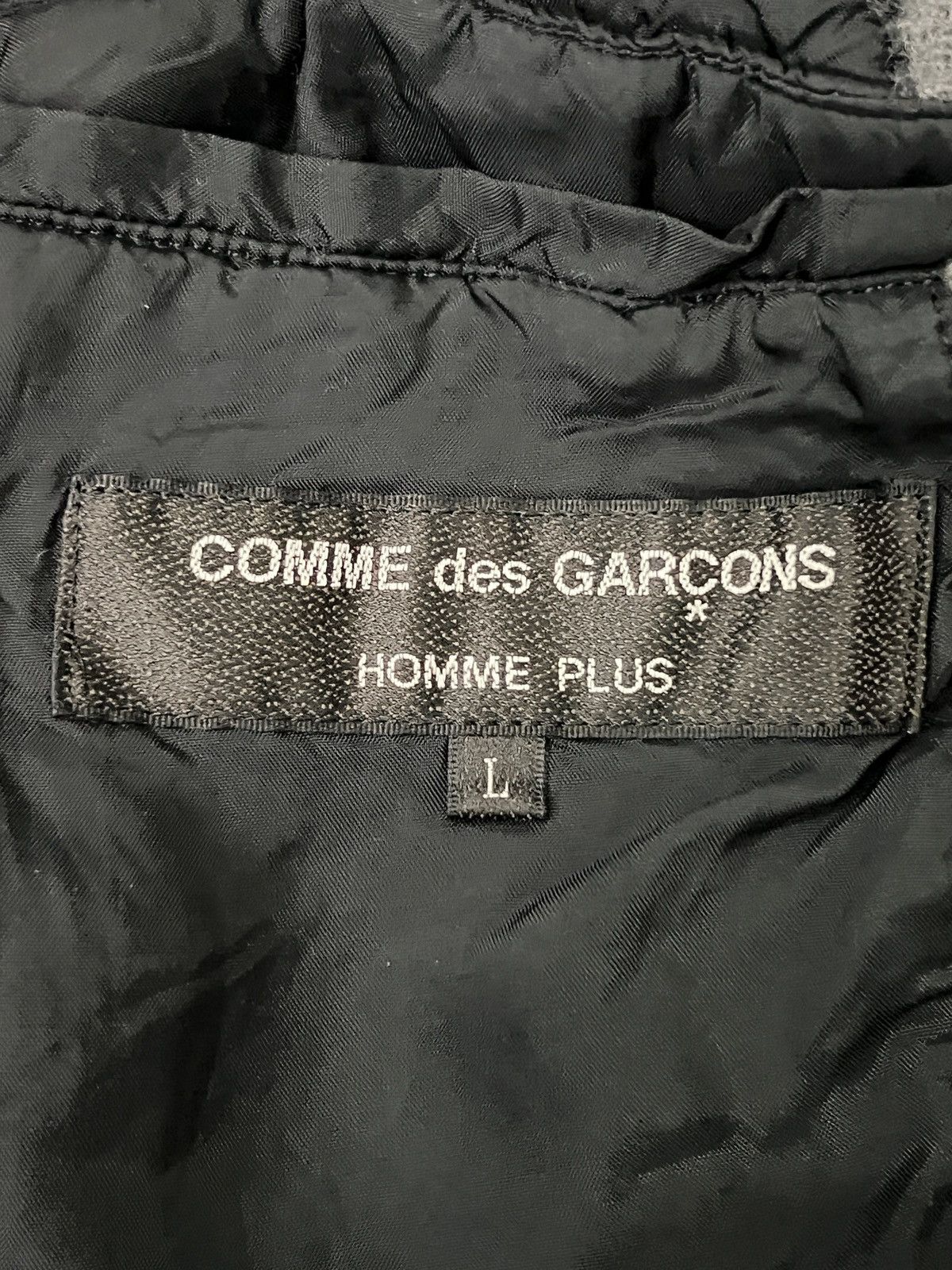 Comme des Garcons Homme Plus Comme des Garçons Homme Plus FW22 Runway Felted Pleated Butt Size 42L - 19 Thumbnail