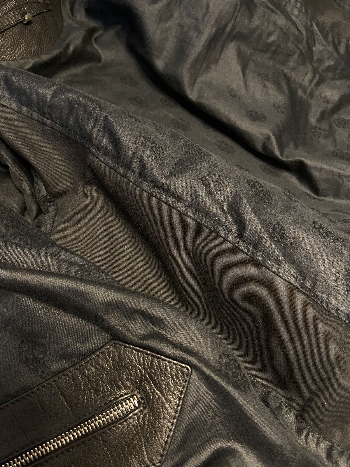 Chrome Hearts Chrome Hearts JJ Dean Mathematical Leather Jacket Size US XL / EU 56 / 4 - 19 Thumbnail
