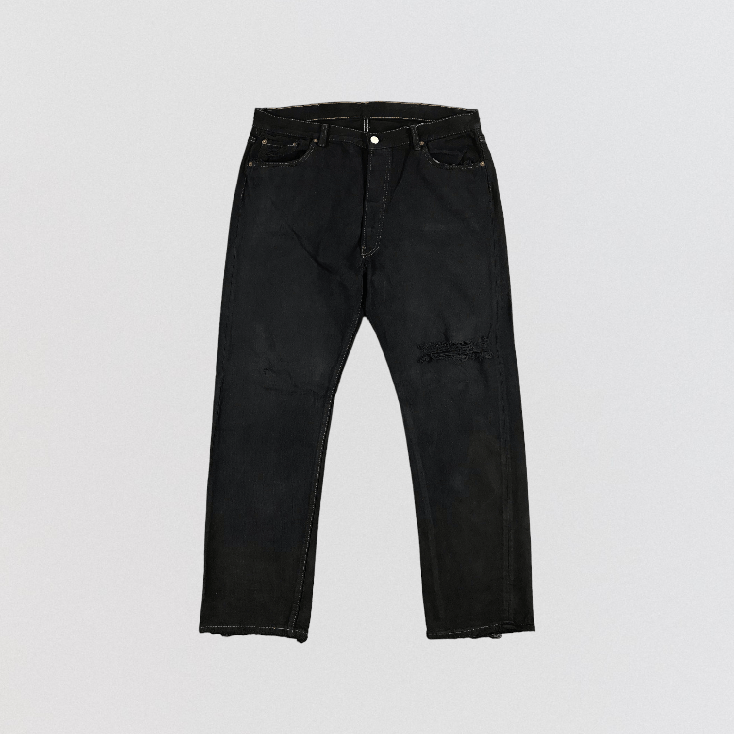 Levi's Vintage Distress Levis 501 Jeans-JM1522 Size US 37 - 1 Thumbnail