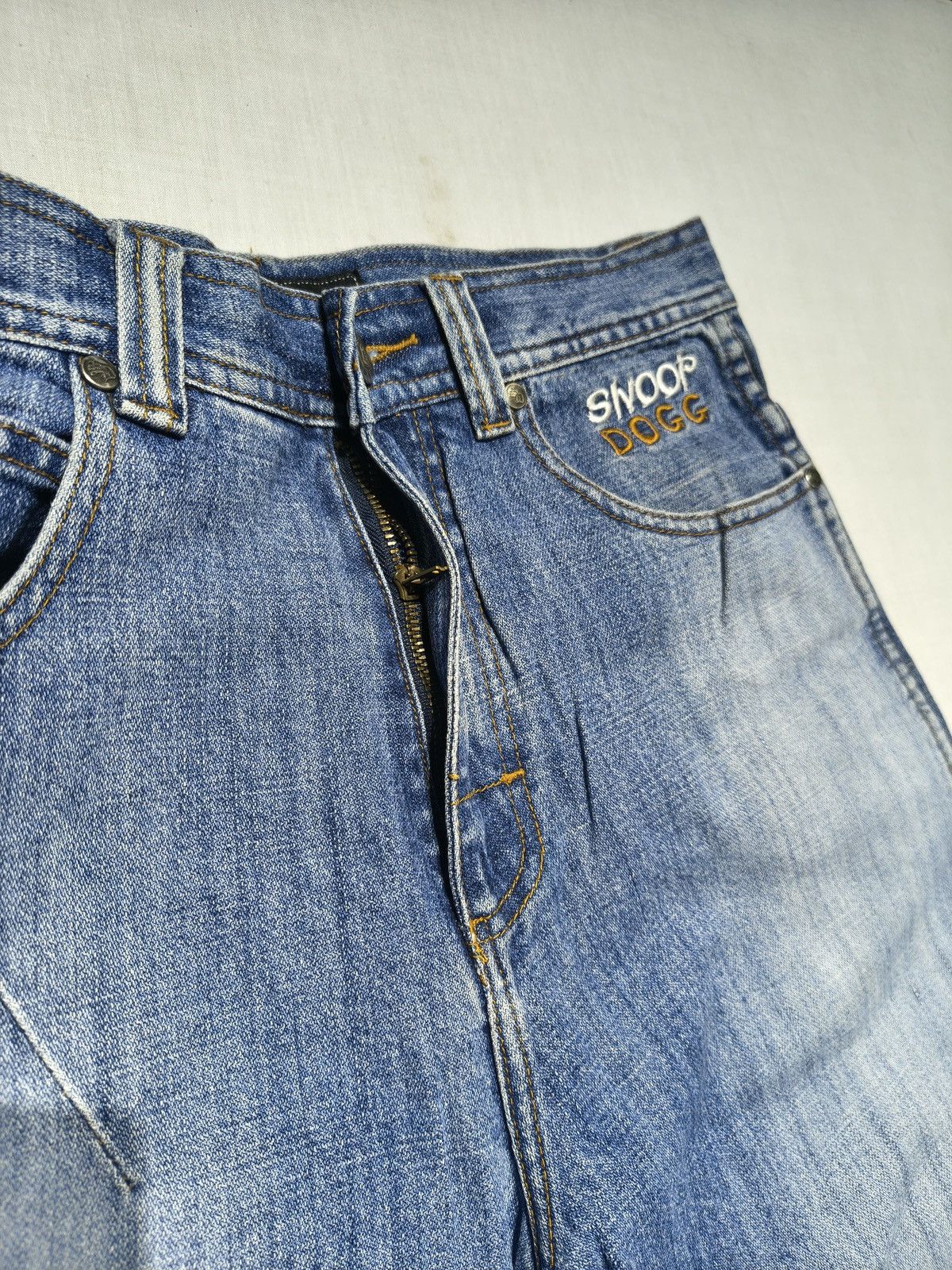 Snoop Dogg SUPER PHAT RARE Y2K SNOOPP DOGG CLOTHING COMPANY JEANS 🚀 Size US 32 / EU 48 - 8 Thumbnail