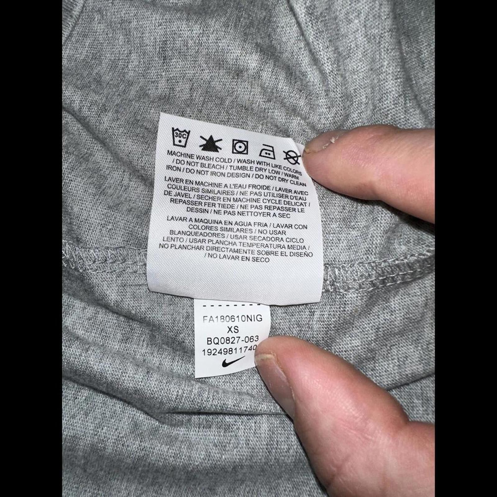 Nike Nike Off-White NRG A6 Tee Ash Grey Size US XS / EU 42 / 0 - 12 Thumbnail