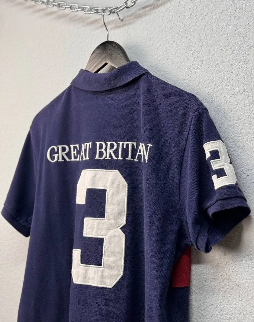 Ralph Lauren Polo Ralph Lauren Great Britian 3 Vintage Tee Japanese Size US M / EU 48-50 / 2 - 5 Thumbnail