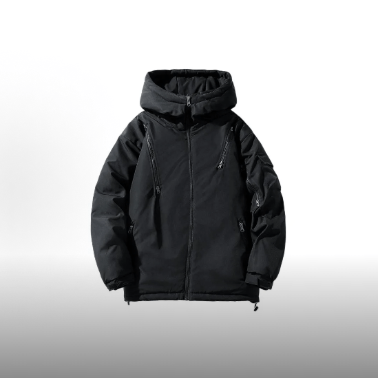P5P5 Zipper Series Waterproof Windbreaker Hoodie