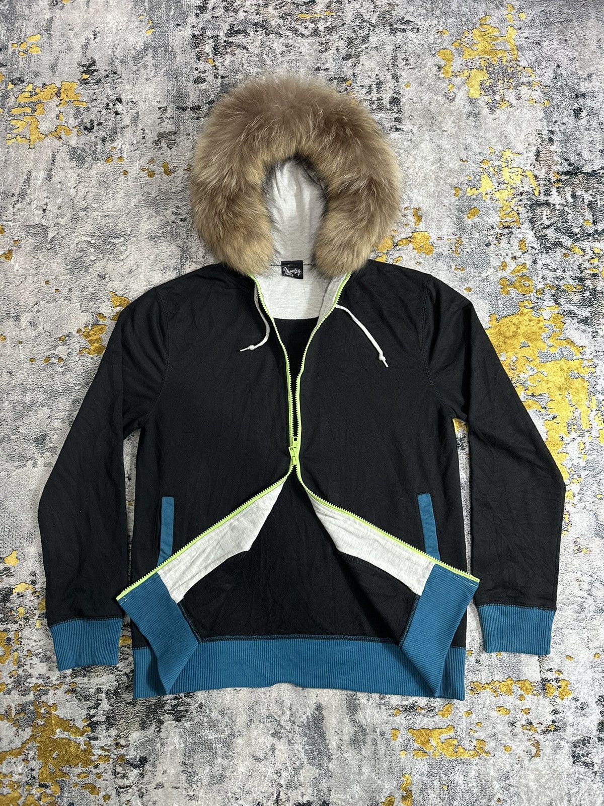 Beauty Beast AOVADELIC JAPANESE FUR FULL ZIPPER HOODIE LGB STYLE Size US M / EU 48-50 / 2 - 1 Thumbnail