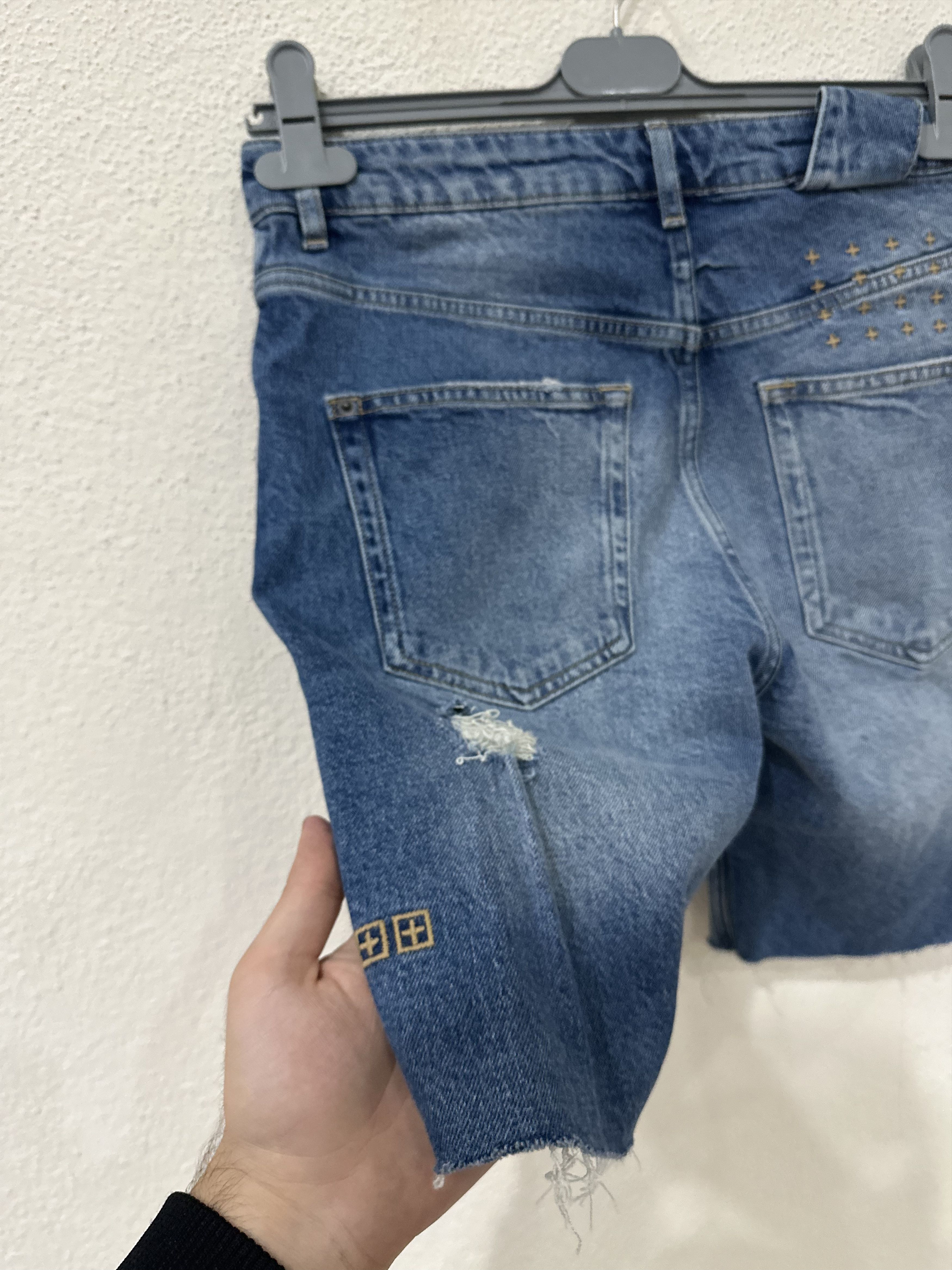 Ksubi Ksubi Denim Shorts Blue Size 30 RARE Size US 30 / EU 46 - 6 Thumbnail