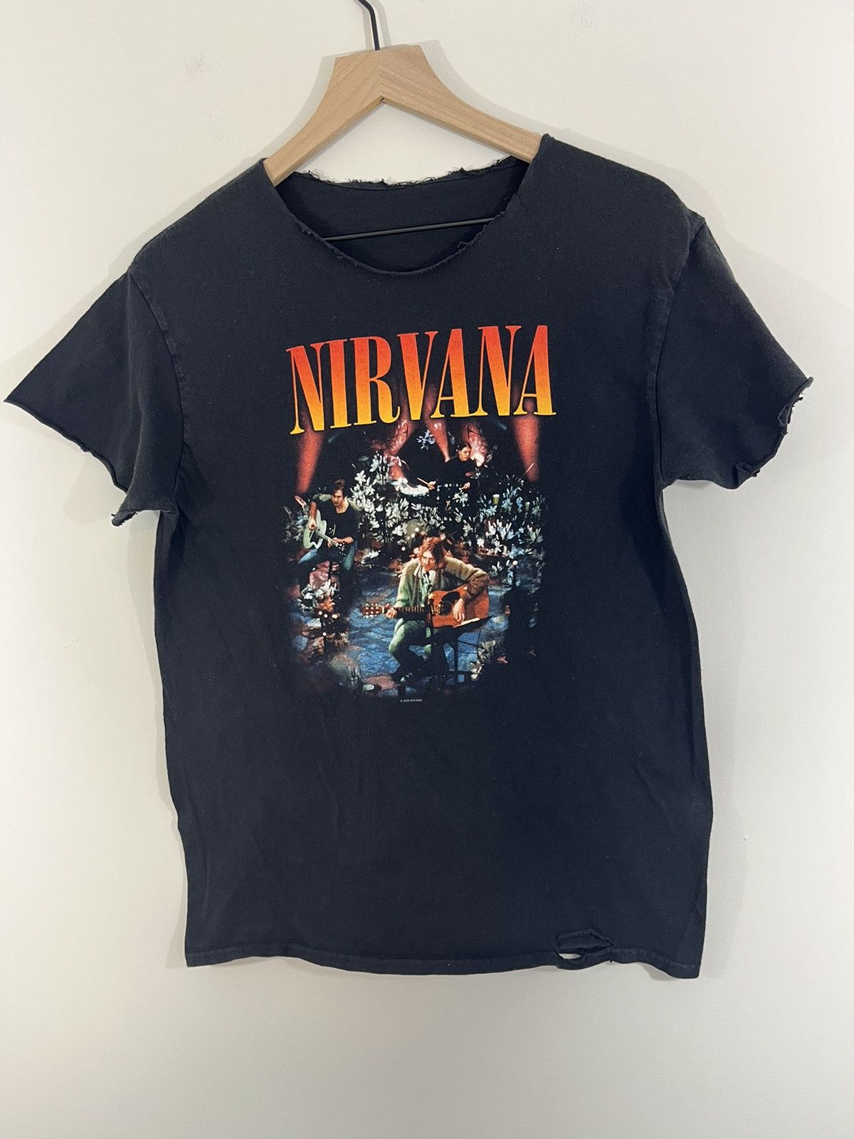Band Tees Thrashed Distressed NIRVANA Rare Band Tee Size US S / EU 44-46 / 1 - 1 Thumbnail