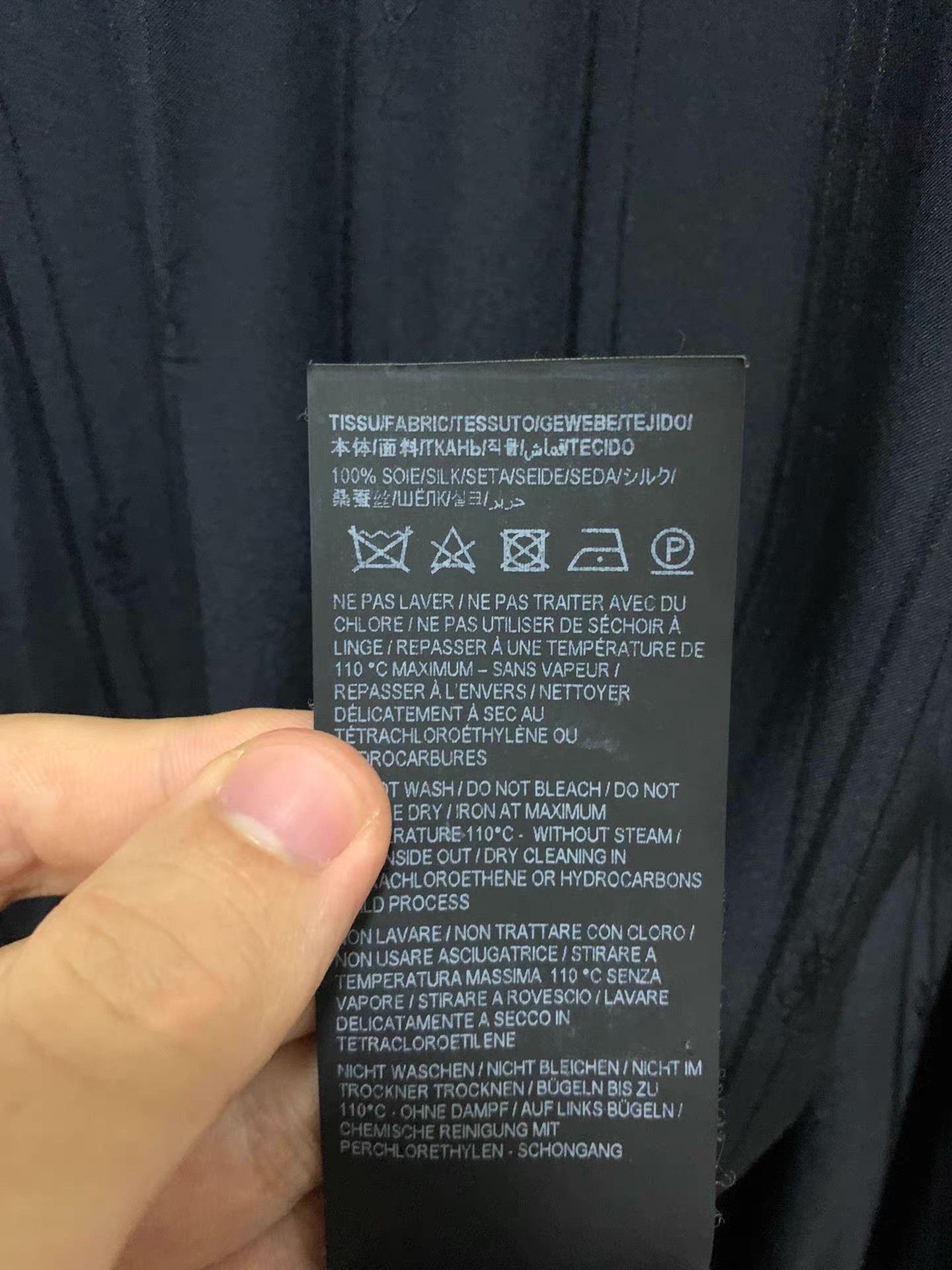 Saint Laurent Paris Saint Laurent SLP 23FW Q12 Size US L / EU 52-54 / 3 - 5 Thumbnail
