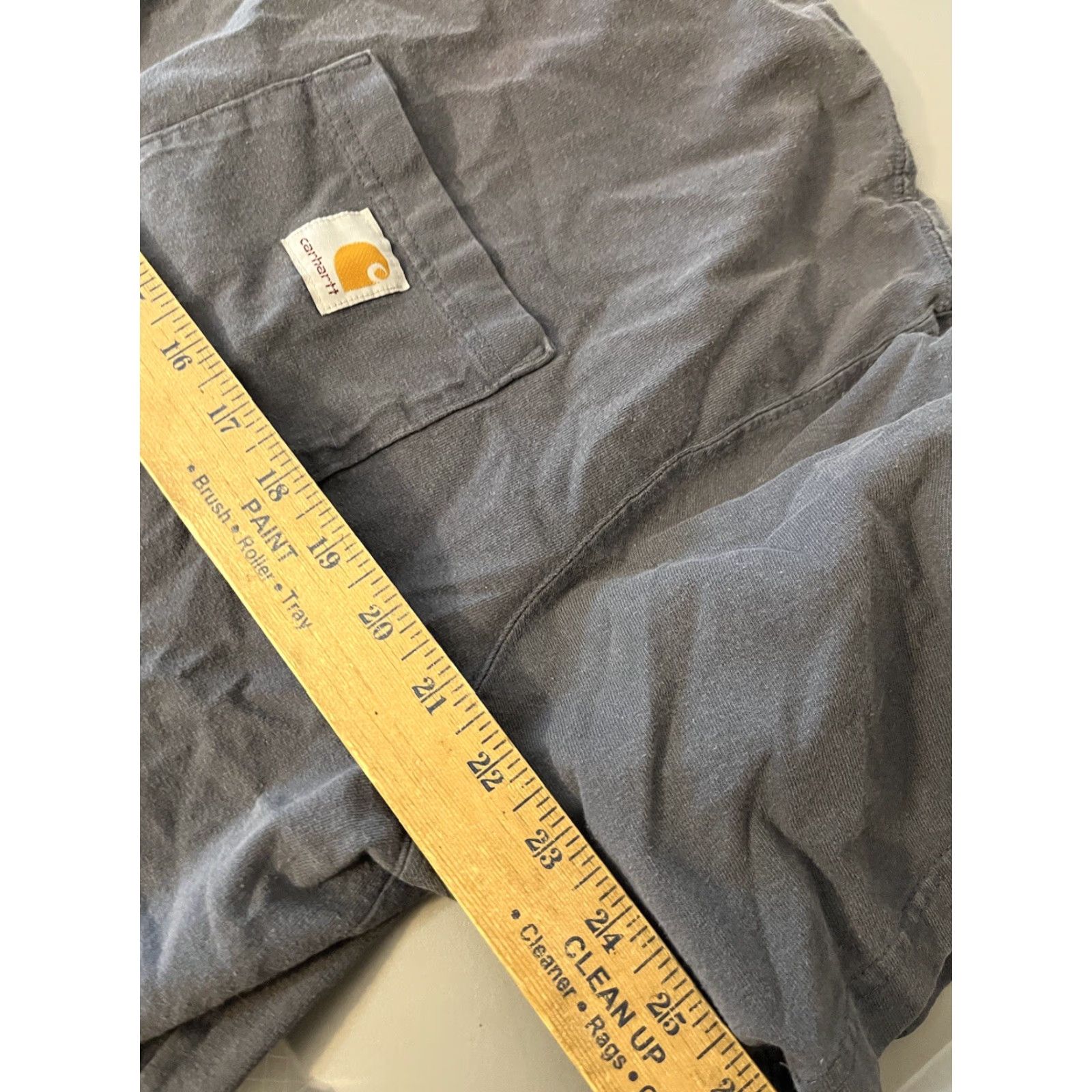 Carhartt Carhartt Original Fit Pocket Tee Mens Size Large Gray T Shirt Short Sleeve Flaw Size US L / EU 52-54 / 3 - 6 Thumbnail