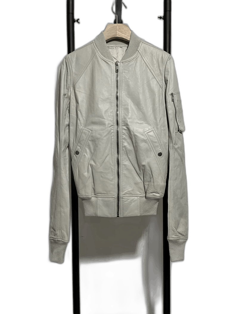Rick Owens rick owens lambskin bomber jacket Size US L / EU 52-54 / 3 - 1 Thumbnail