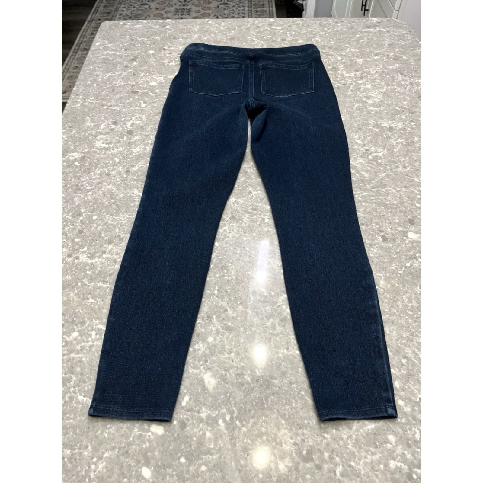 Spanx Spanx Jeans Womens Medium Blue Pull On Stretch Skinny Casual Size 32" / US 10 / IT 46 - 7 Thumbnail