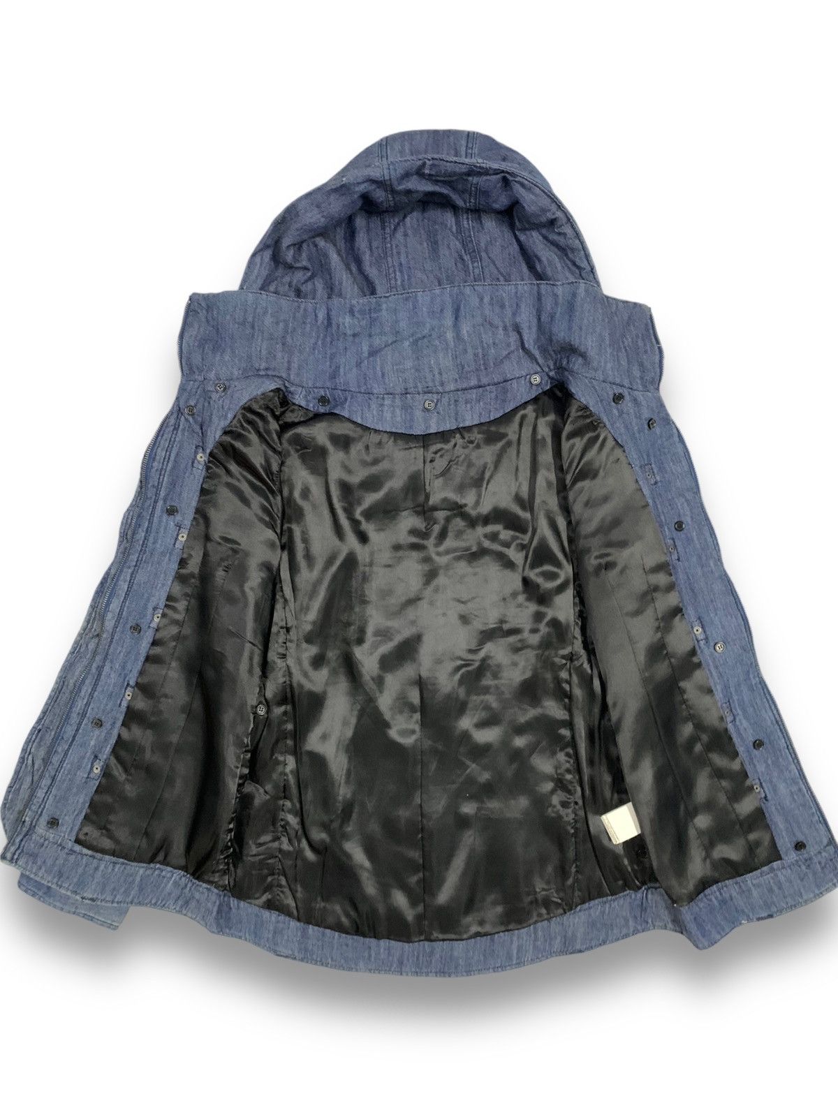 If Six Was Nine Japanese BACKS Faded Buckle Distressed Punk Denim Jacket Size US S / EU 44-46 / 1 - 3 Thumbnail