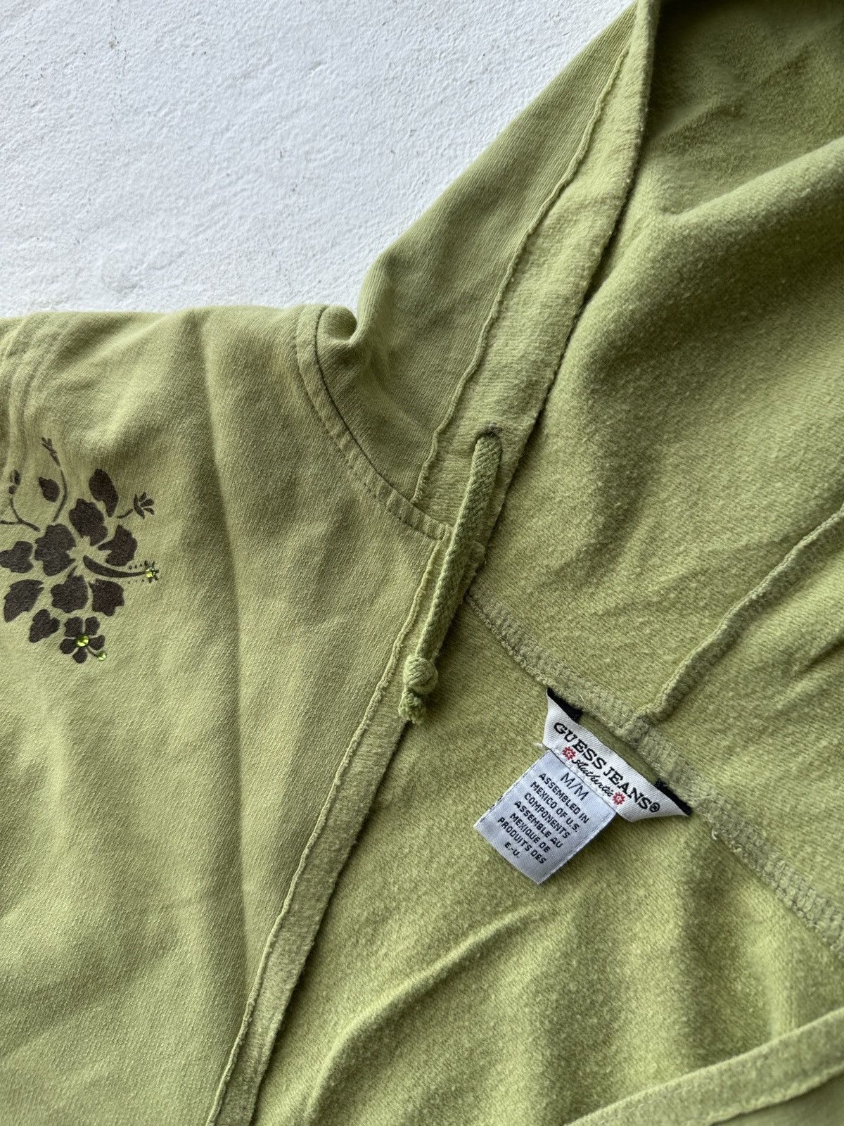 Guess 🚨AVANT-GARDE GUESS HOODIE WOMEN Y2k BIG LOGO Size M / US 6-8 / IT 42-44 - 5 Thumbnail