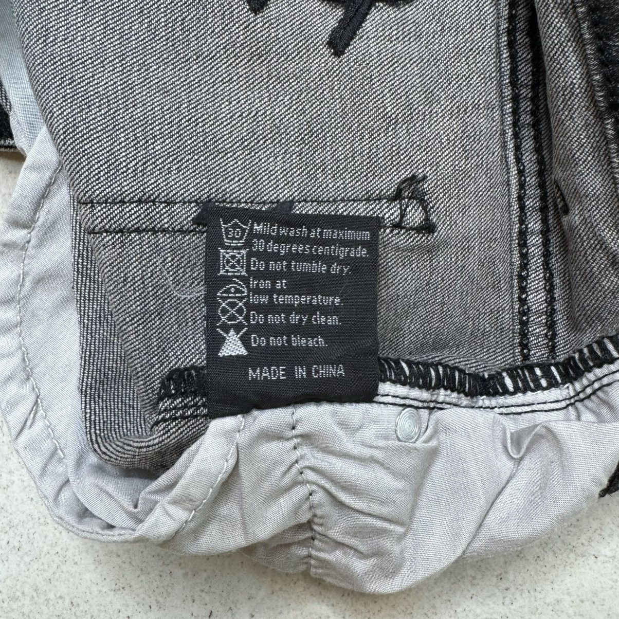 Godspeed Godspeed infinity denim shorts grey SIZE 34 Size US 34 / EU 50 - 9 Thumbnail