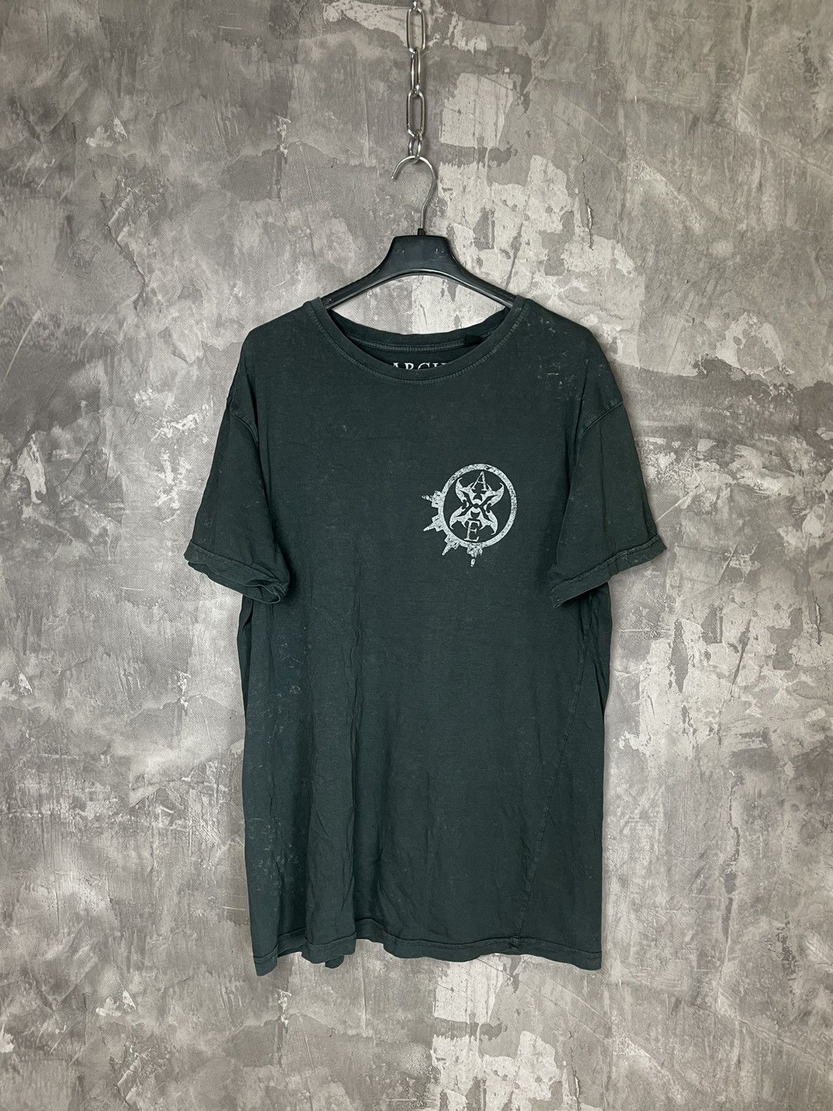 Band Tees × Vintage Vintage Arch Enemy Pure Fu*ing Metal T Shirt Tour Band Tee Size US M / EU 48-50 / 2 - 9 Thumbnail