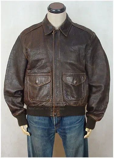 Other A2 cowhide flight jacket Size US M / EU 48-50 / 2 - 2 Thumbnail