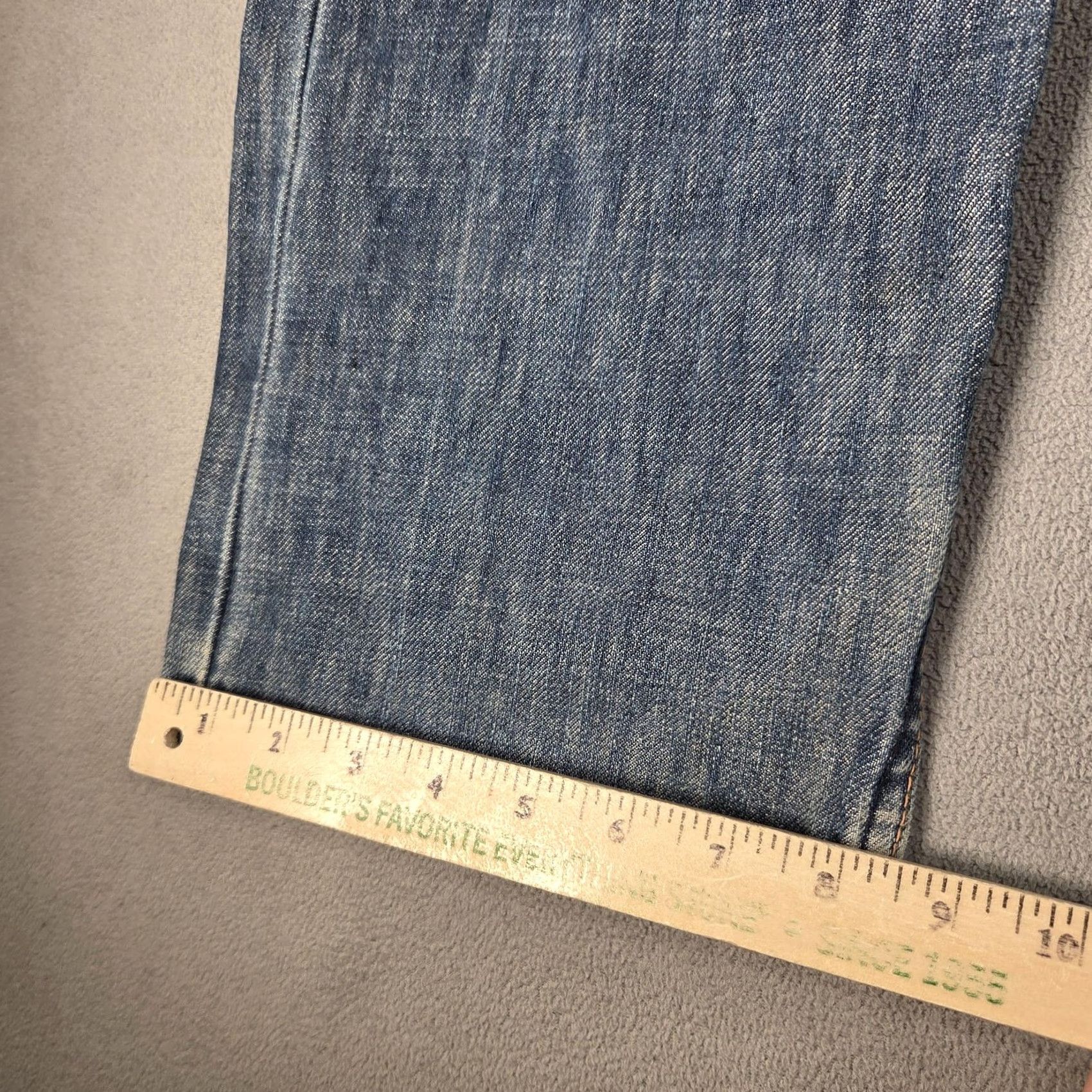 Levi's VINTAGE Levi's 501 Jeans Mens 36x29 Selvedge LVC Thrashed Distressed Tag 38x32 90s Size US 36 / EU 52 - 7 Thumbnail