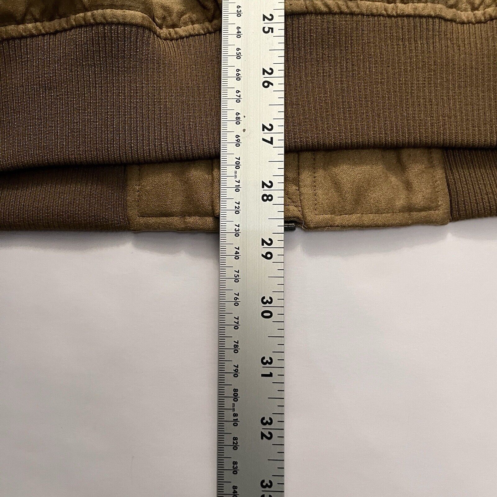 Banana Republic NWT Banana Republic - Men - VEGAN SUEDE BOMBER Large Brown Size US L / EU 52-54 / 3 - 5 Thumbnail