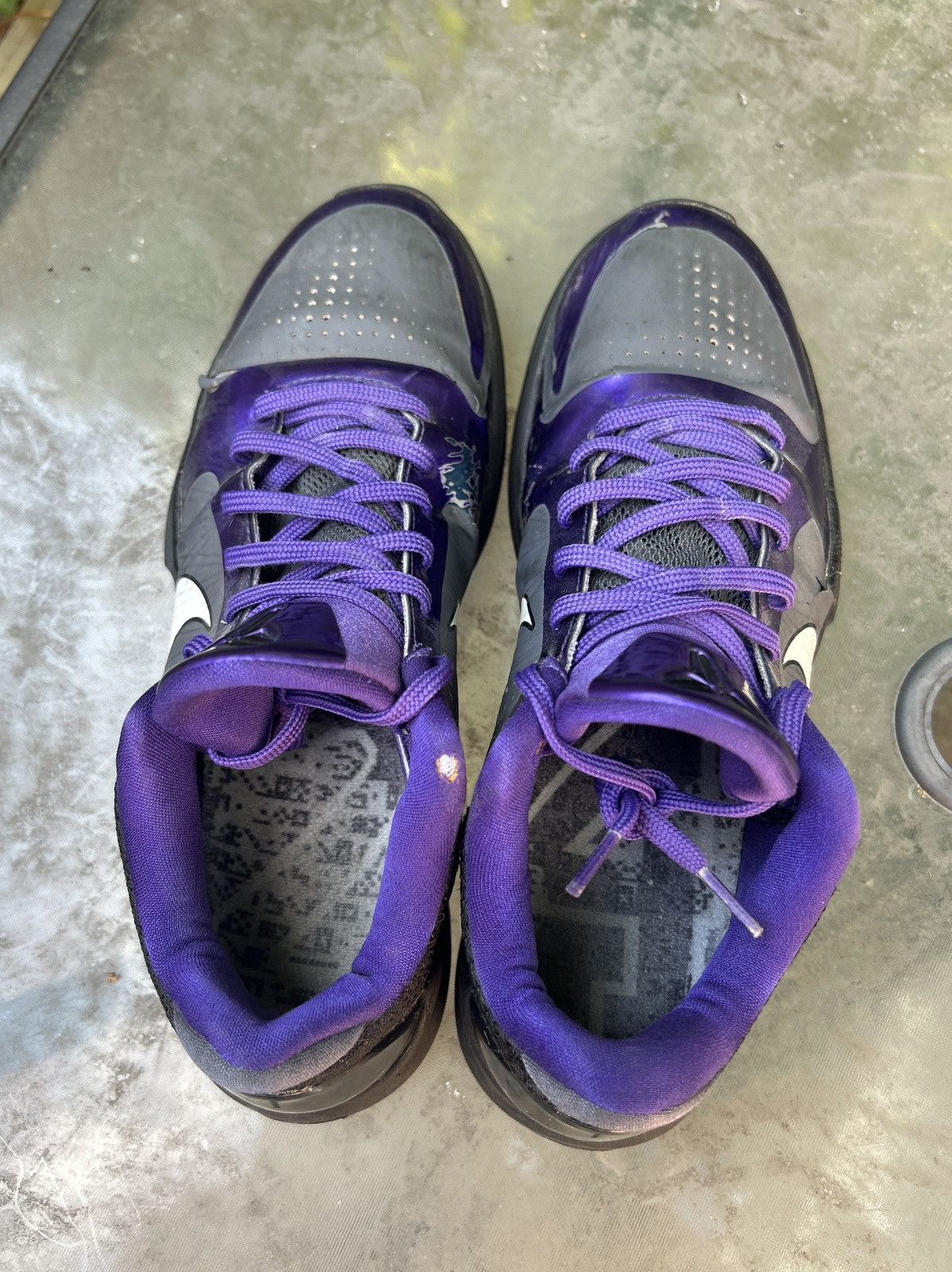 Nike Nike ID Zoom Kobe 5 Purple / Grey Black Nike I.D colorway Size US 9 / EU 42 - 4 Thumbnail