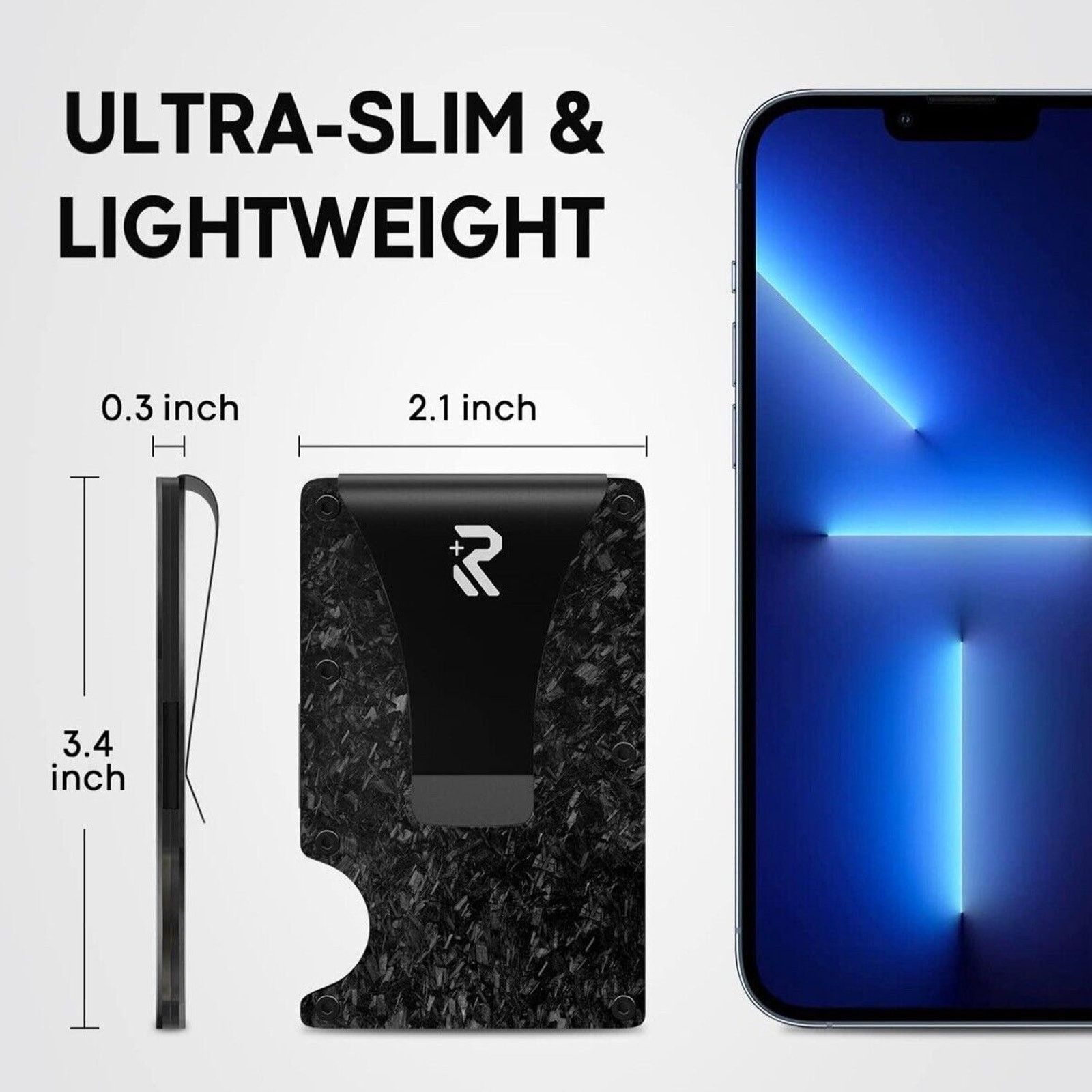 The Unbranded Brand New Mens Slim Metal Wallet Money Clip Aluminium Card Holder Size ONE SIZE - 7 Thumbnail