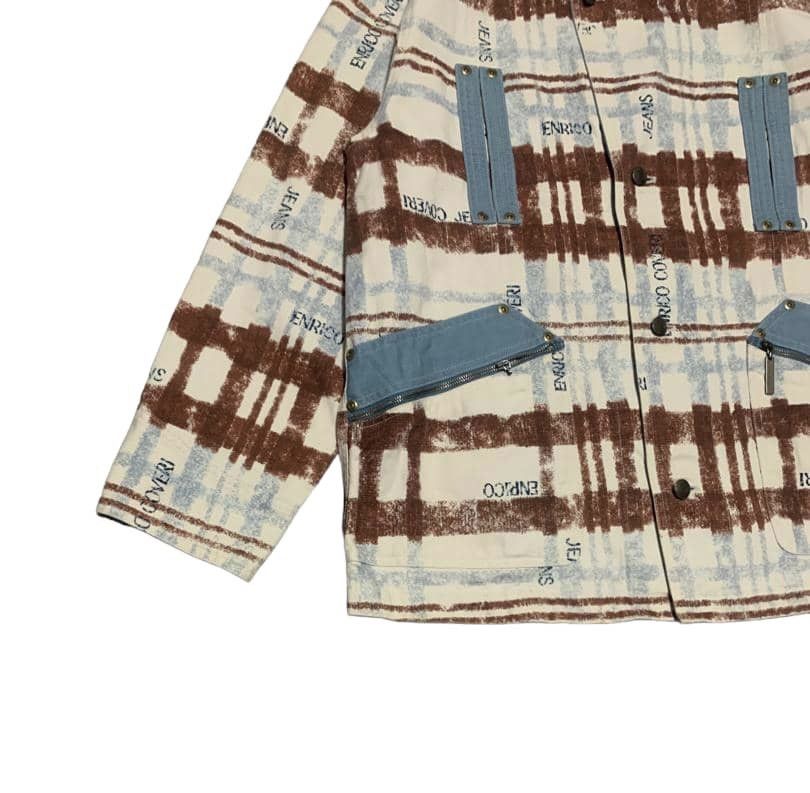 Enrico Coveri Vintage Denim Jacket By Enrico Coveri Jeans Size US M / EU 48-50 / 2 - 3 Thumbnail