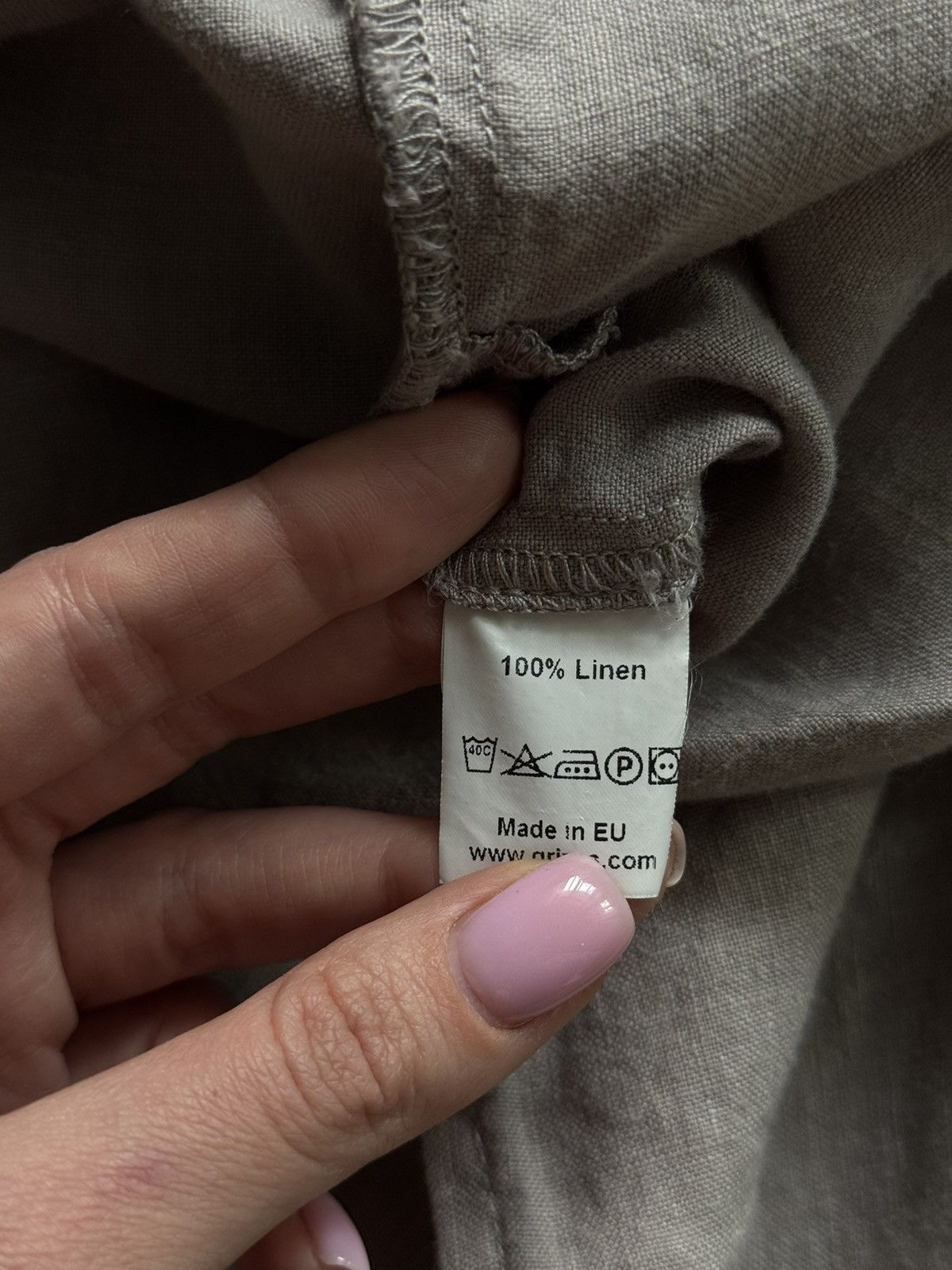 Hysteric Glamour Grizas 100% linen avant garde assymetric wide dress Size XL / US 12-14 / IT 48-50 - 6 Thumbnail