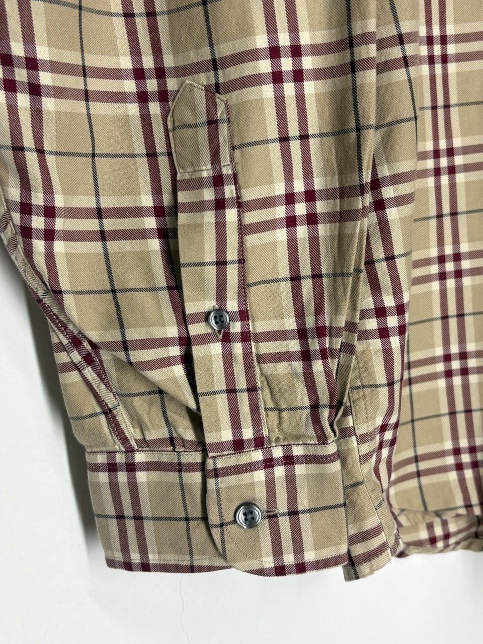 Burberry Burberry London Check All Over Long Sleeve Vintage Shirt Size US XXL / EU 58 / 5 - 6 Thumbnail