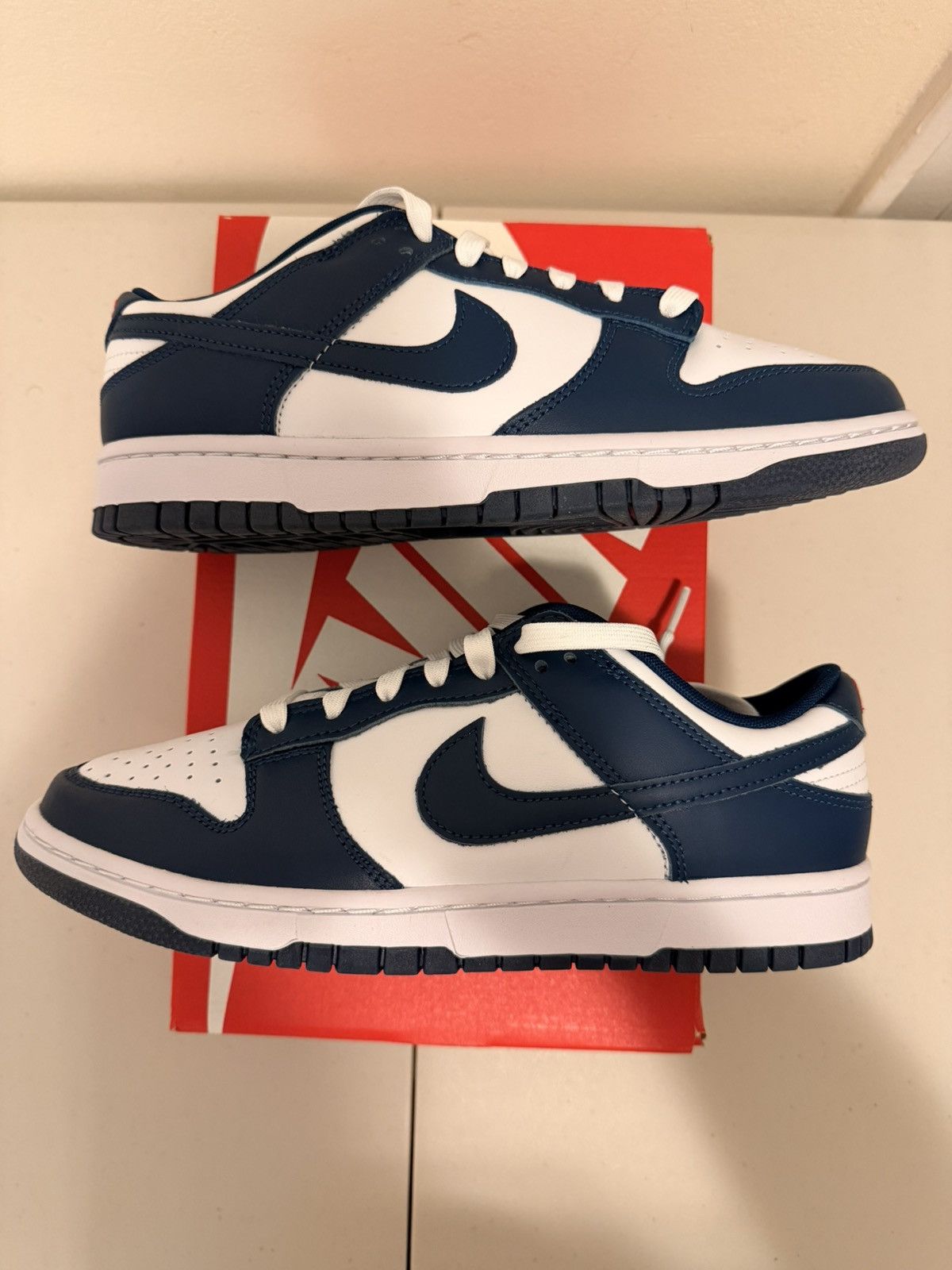 Nike Size 9 - Nike Dunk Low Velarian Blue/White Size US 9 / EU 42 - 1 Thumbnail
