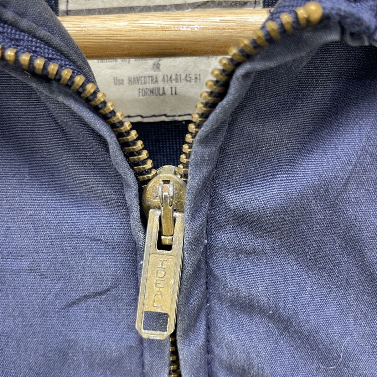 Story Mfg. 💥Vintage 90s Centre Mfg Us Navy Utility Jacket Size US M / EU 48-50 / 2 - 7 Thumbnail