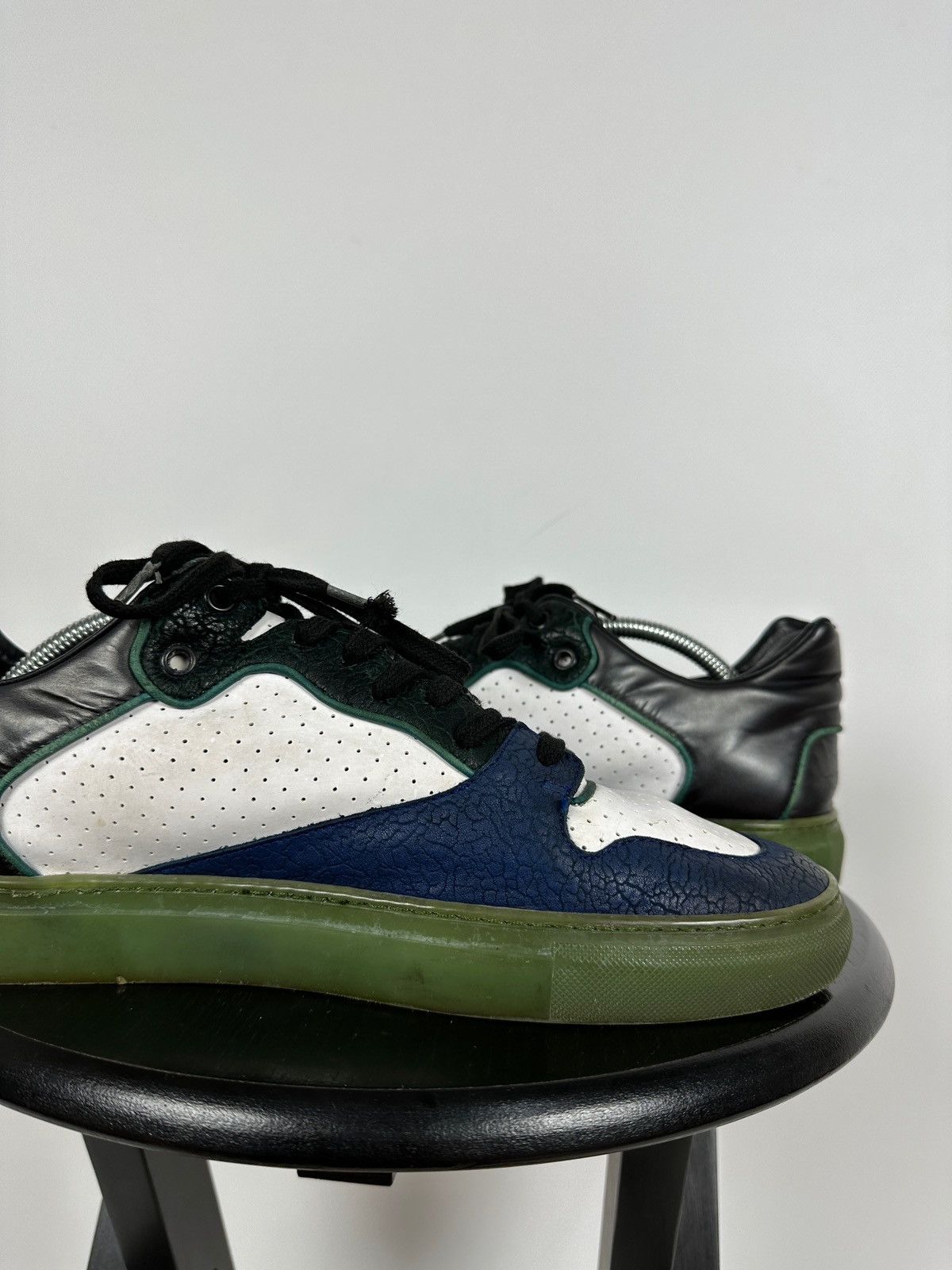 Balenciaga Panelled Low Top Sneakers
