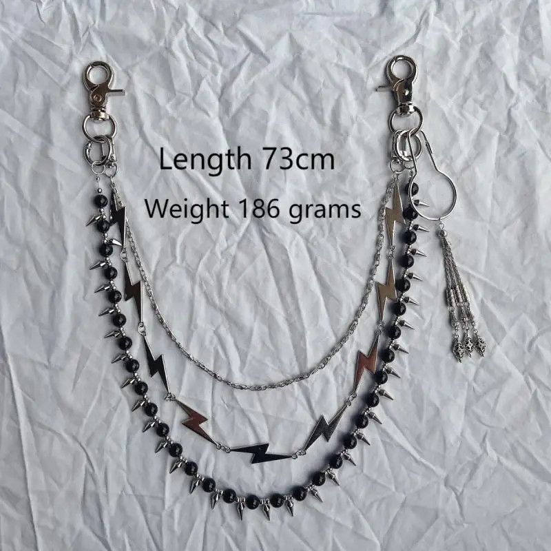 Japanese Brand lightning and agate wallet chain Size ONE SIZE - 3 Thumbnail