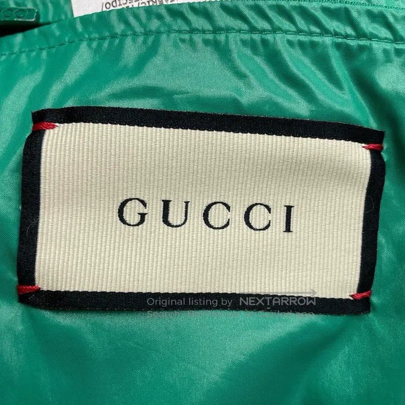 Gucci Gucci Red stitching detachable cotton jacket Size US S / EU 44-46 / 1 - 6 Thumbnail