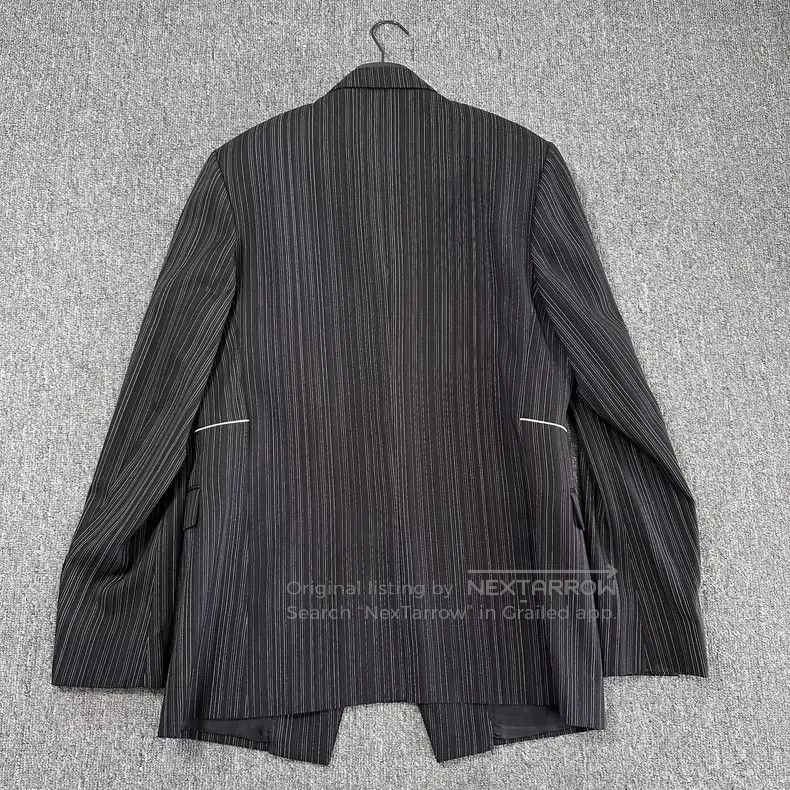 Dior Dior Striped Silver Thread Sleeve Label Suit Size US L / EU 52-54 / 3 - 4 Thumbnail