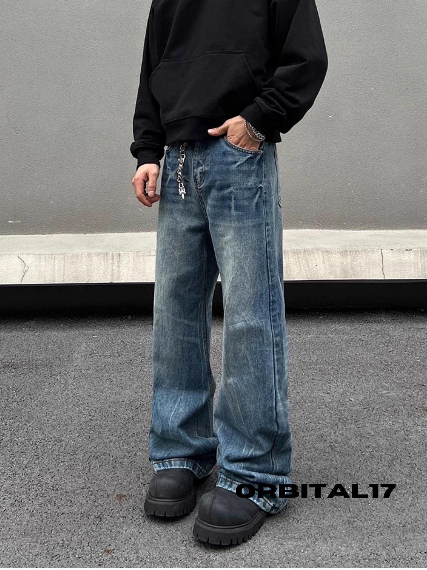 Blue Flare Denim Jeans